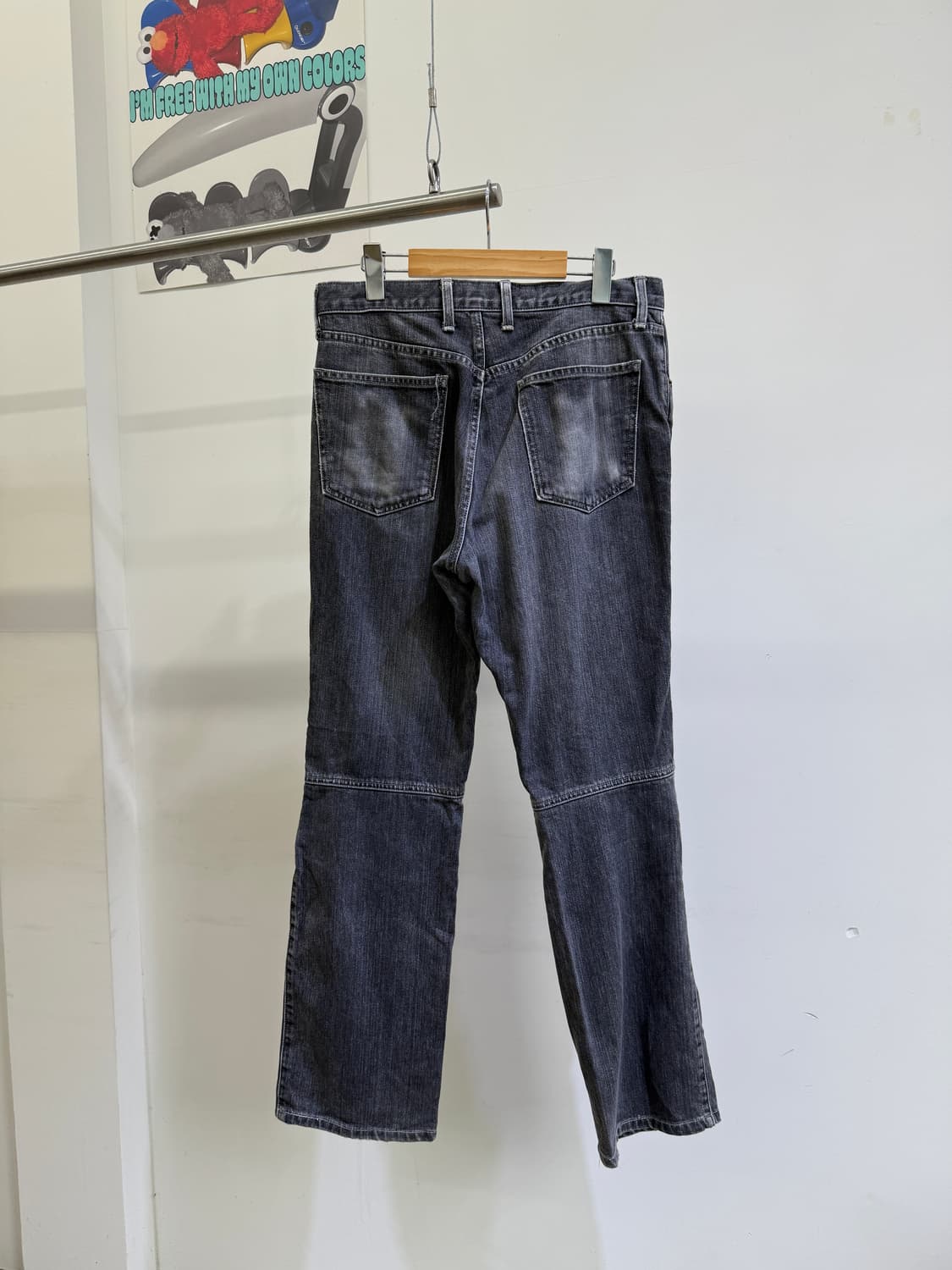 BLUE WAY COMPANY 흑청 데님 팬츠  상품이미지4