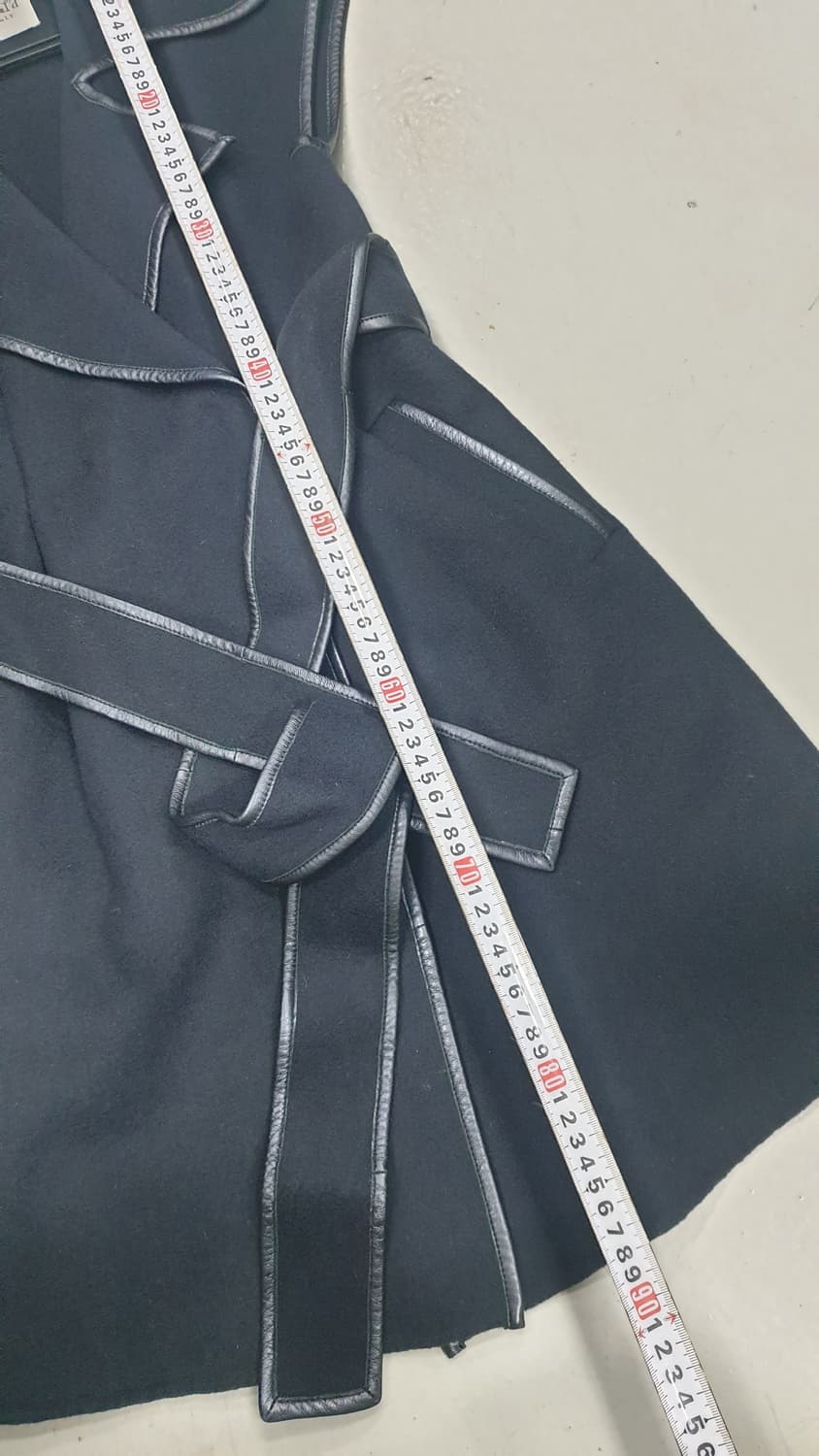 막스마라 벨티드롱베스트  38사이즈 상품이미지5