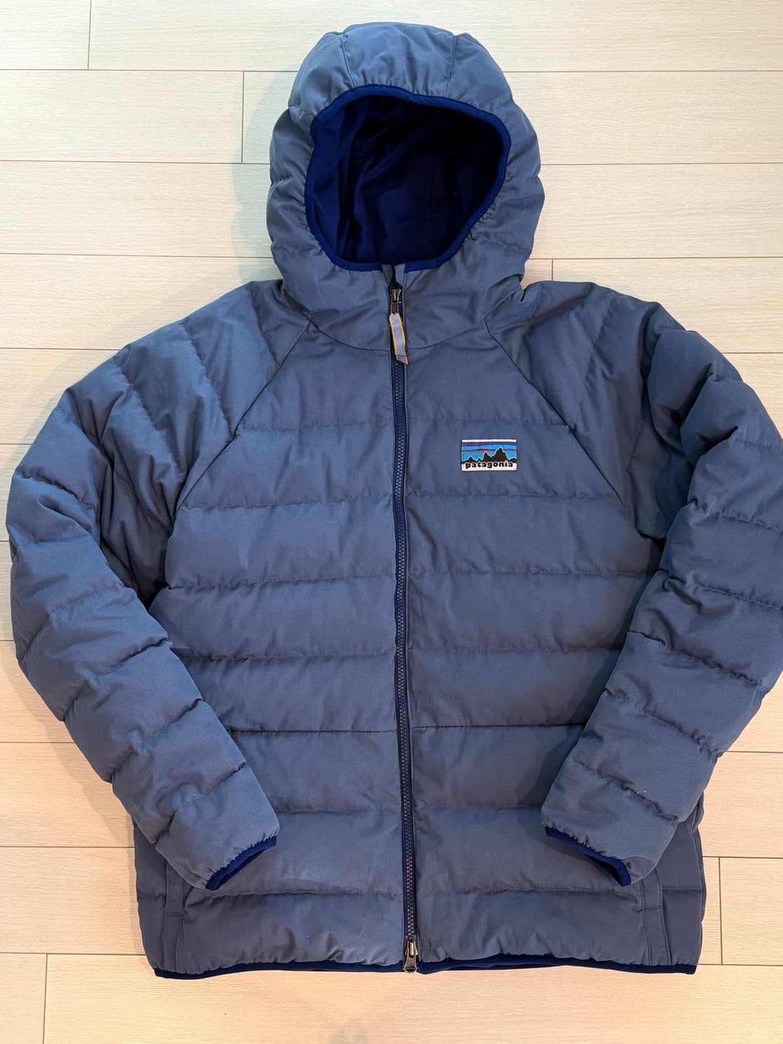 파타고니아 50주년 코튼다운 커런트블루 상품이미지1
