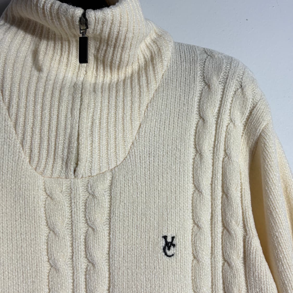 발렌티노 케이블 하프집업 니트 (무료배송) 상품이미지2