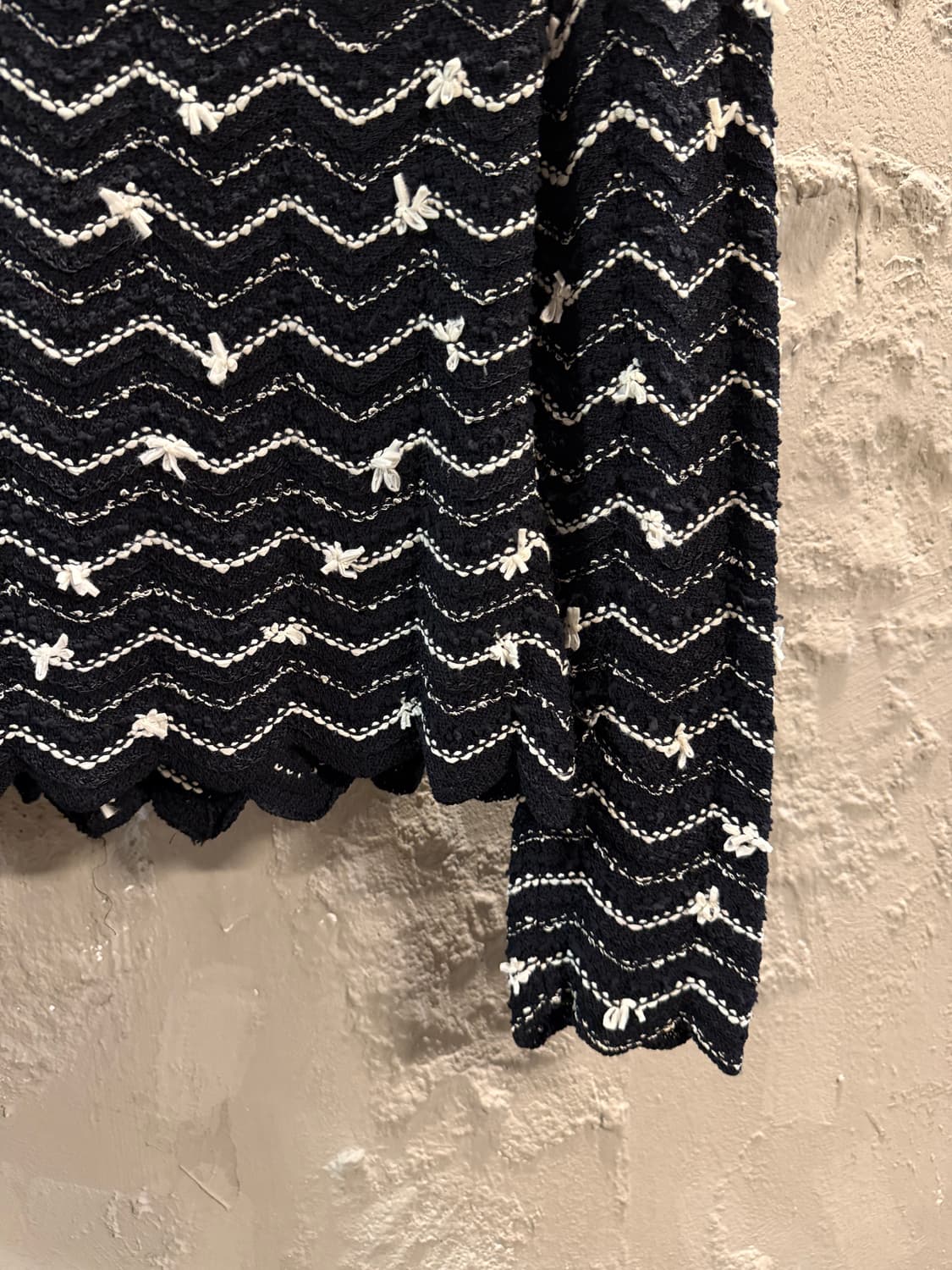 세인트존 컬렉션 웨이브 니트 가디건 4 상품이미지4