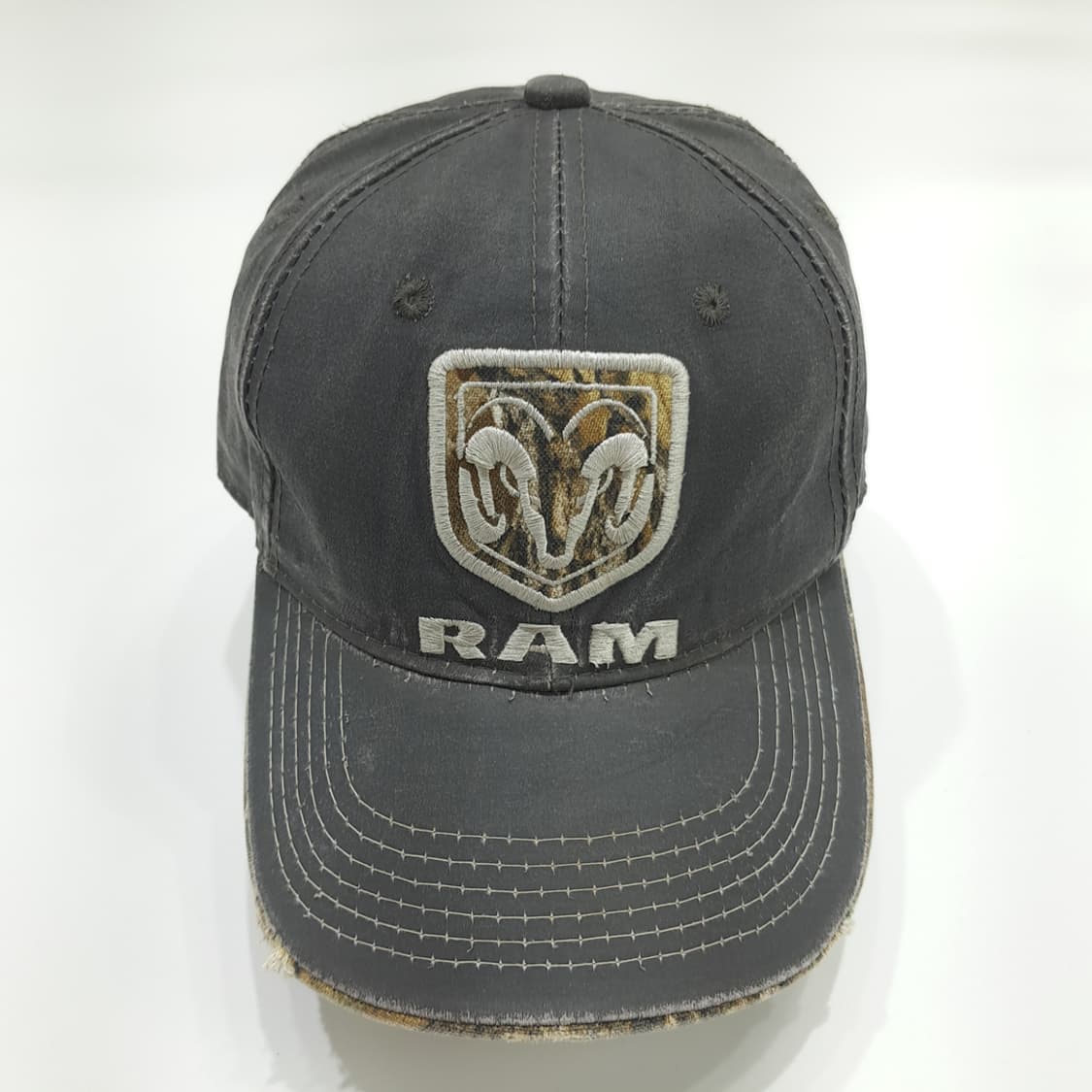 RAM 카모 로고 디스트레스드 볼캡 P1587 상품이미지3