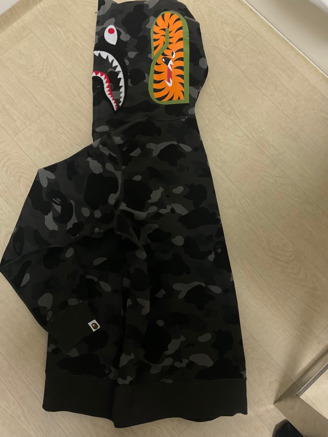 베이프 후드집업 / 흑계 L 상품이미지4