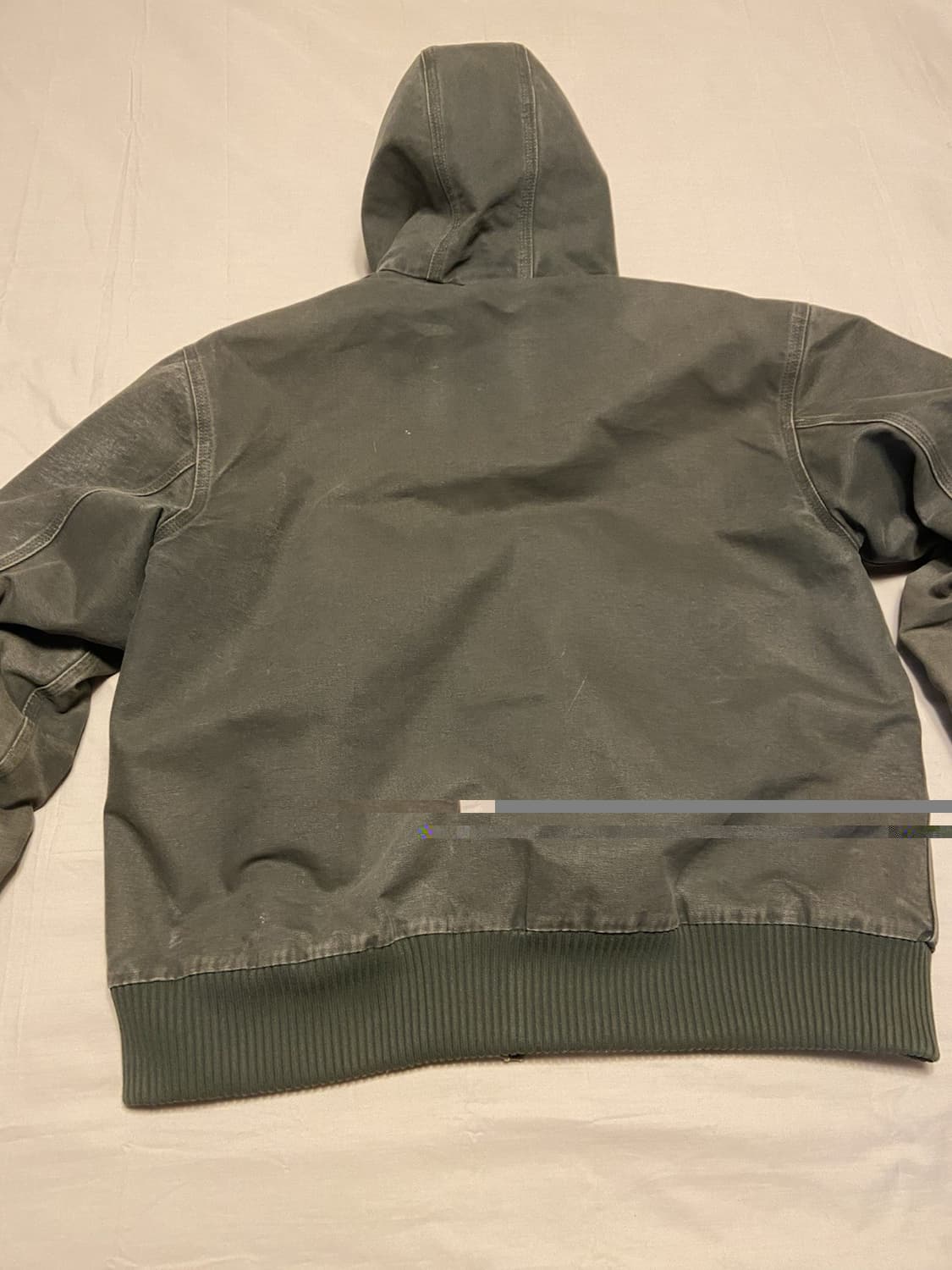 칼하트 J130 후드 자켓 모스그린 상품이미지4