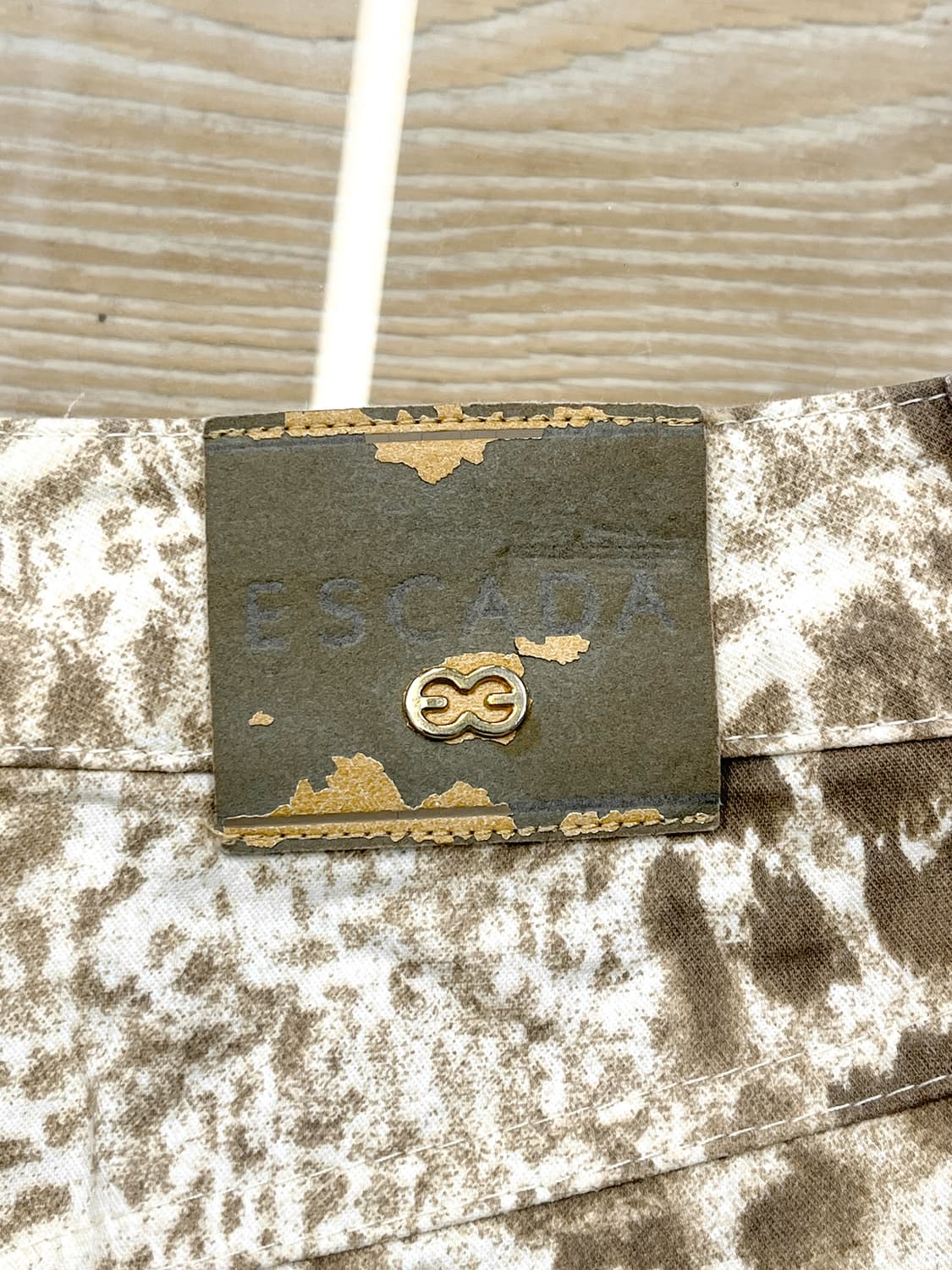 에스카다 애니멀 플레어 팬츠 상품이미지7