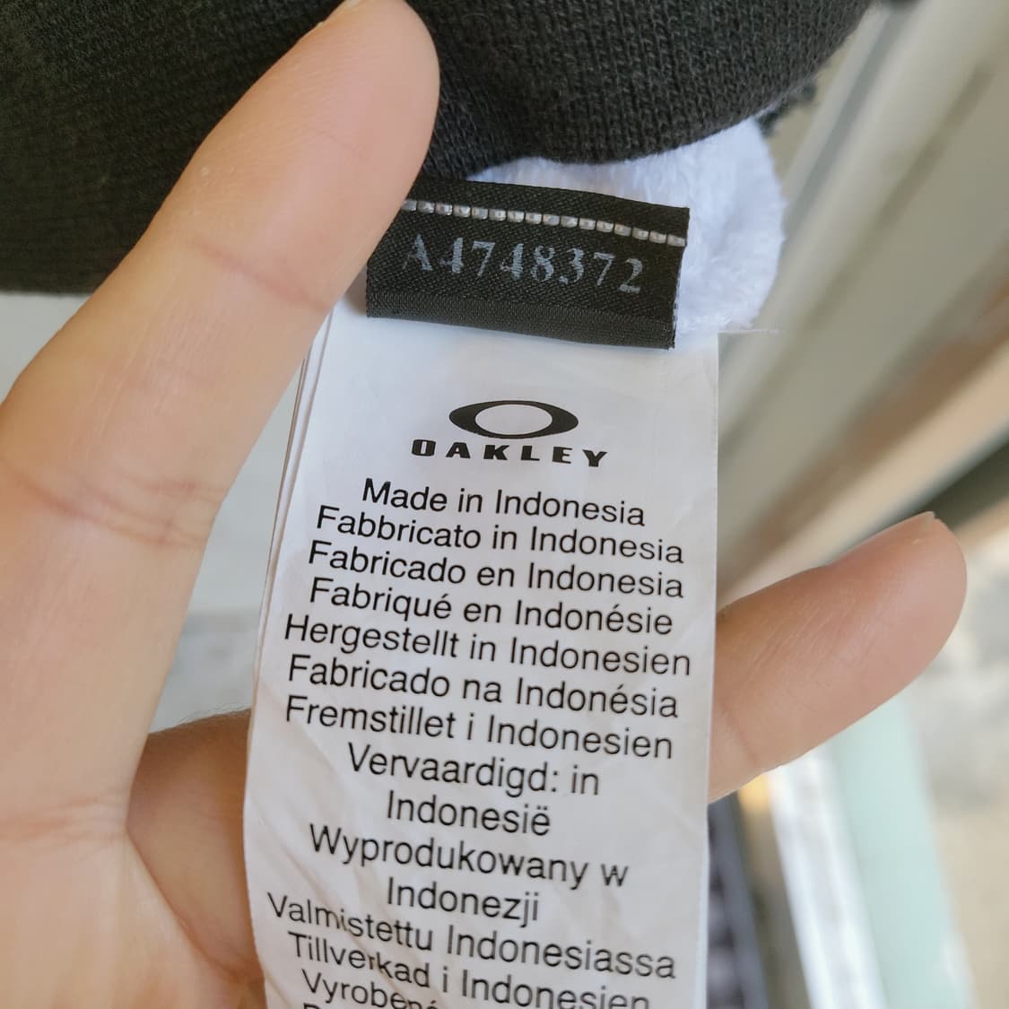 오클리 배색 맨투맨 L 상품이미지8