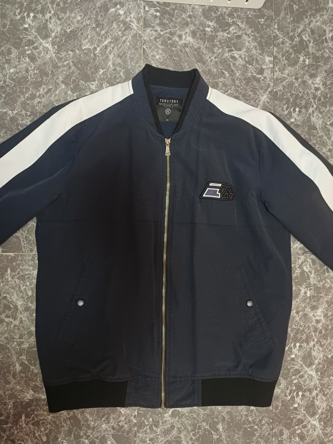 네이비 집업 점퍼 (TOMSTORY)- XL
 상품이미지2