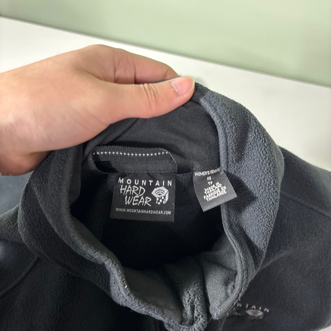 우먼M 마운틴하드웨어 차콜 플리스자켓 상품이미지3