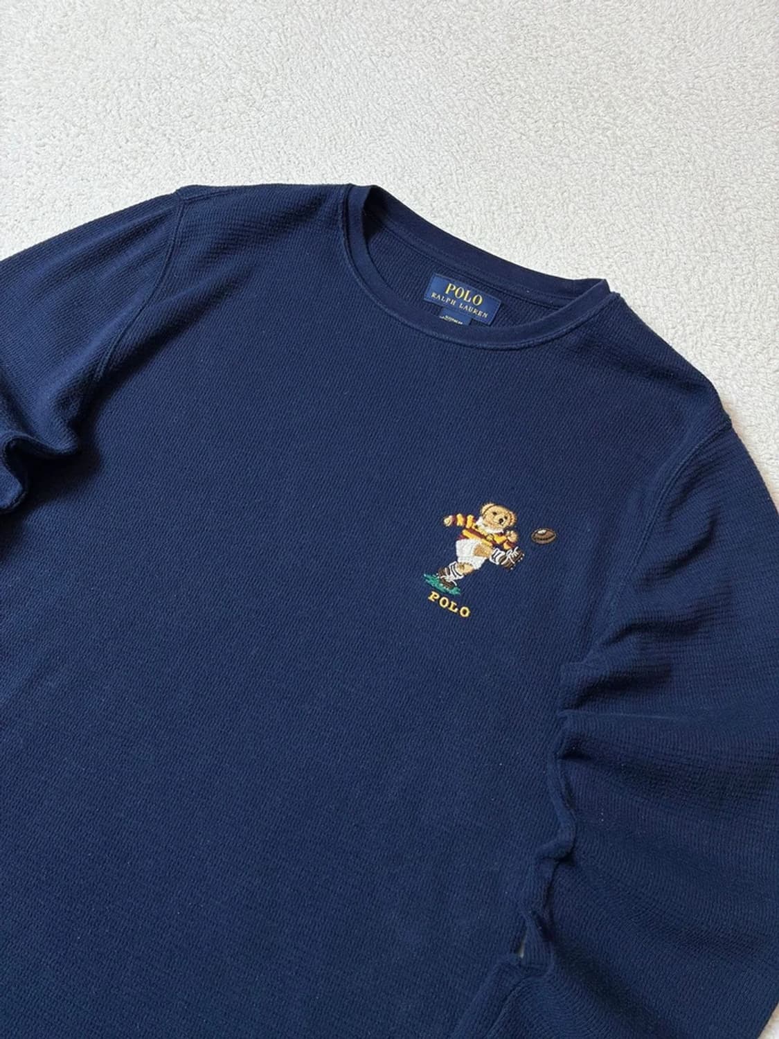 폴로 랄프로렌 시그니처 베어 와플 롱슬리브 PN7392 상품이미지2