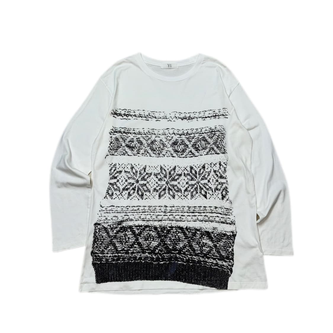 Y’s by Yohji Yamamoto Print Long Sleeve 상품이미지5