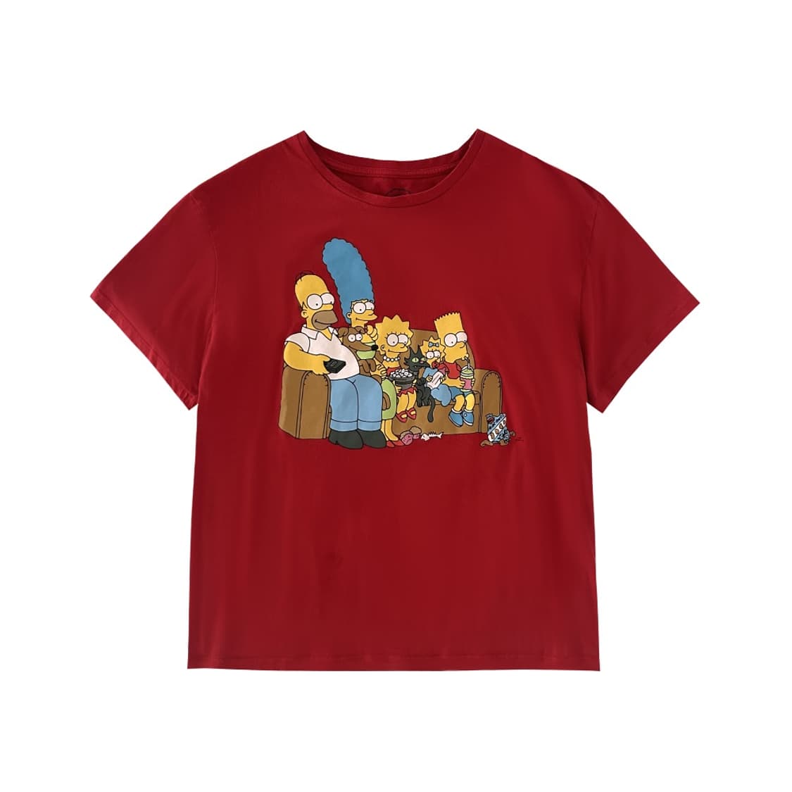 THE SIMPSONS 1/2 T-SHIRT 상품이미지1