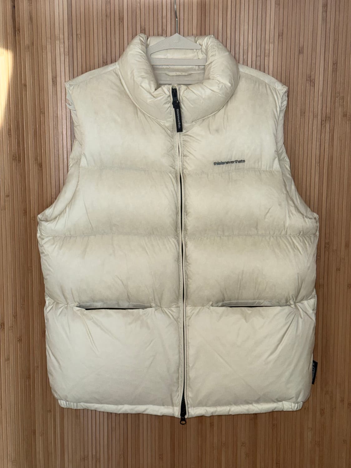 디스이즈네버댓 덕다운 패딩 베스트 패딩 조끼 S  상품이미지1