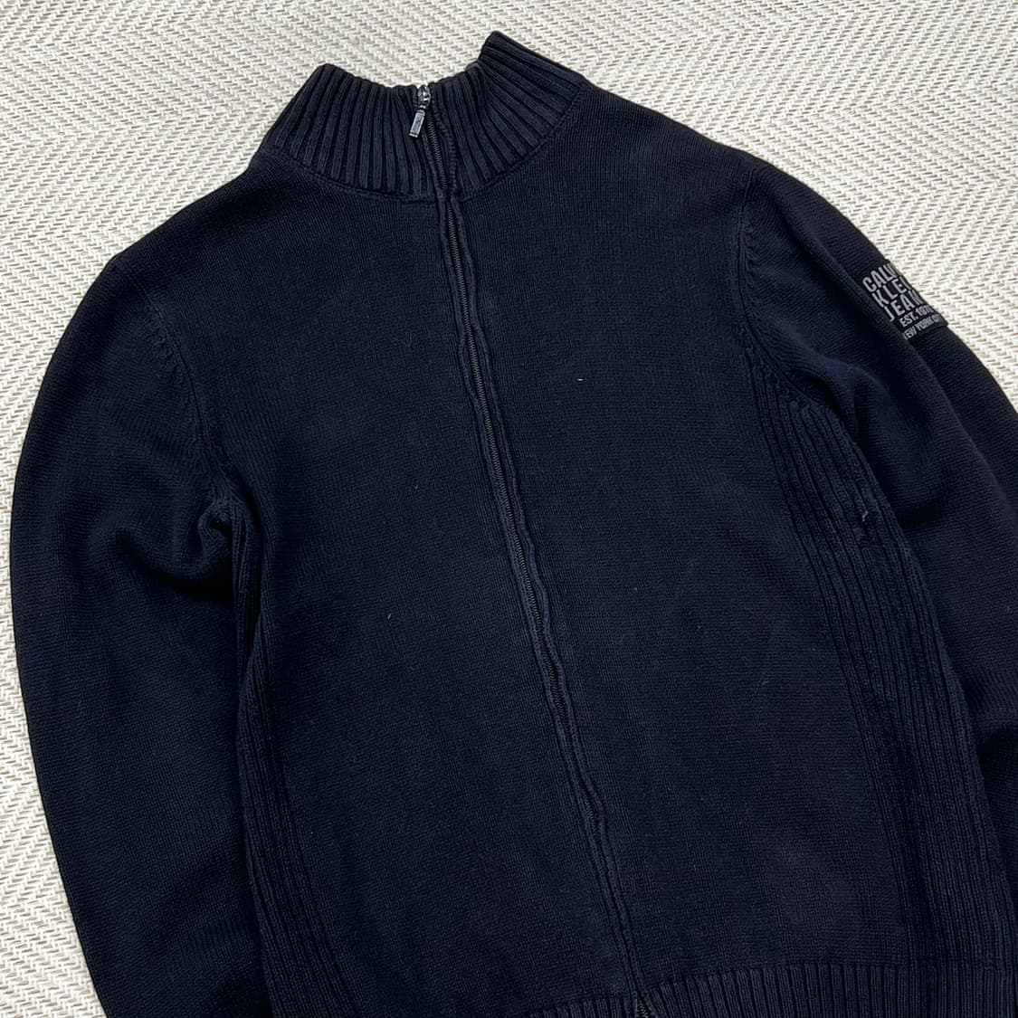 캘빈클라인 니트집업 r2433 상품이미지3