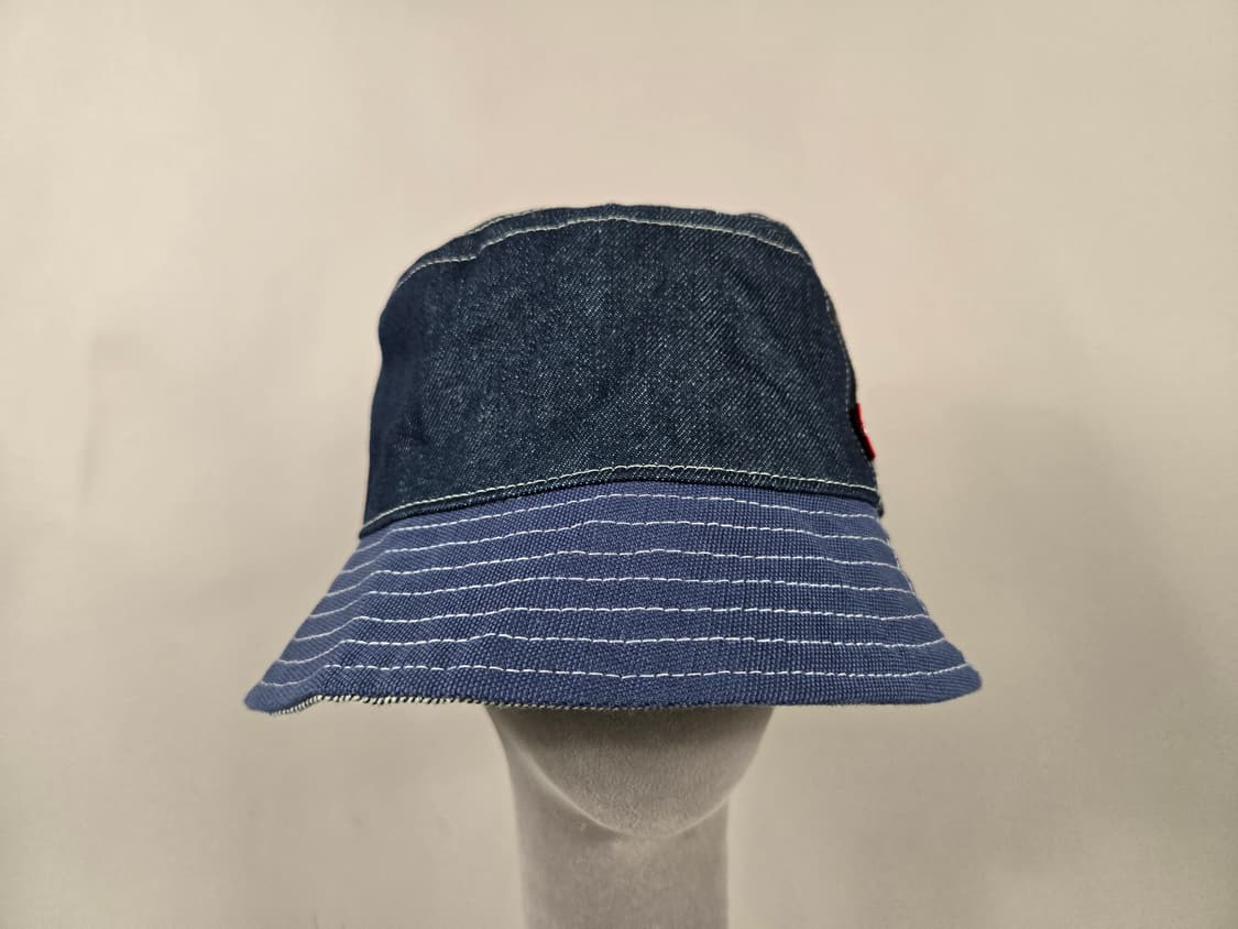 [무료배송]리바이스 멀카도 글로벌 버킷햇 L 데님 청 버킷 벙거지 모자 상품이미지5