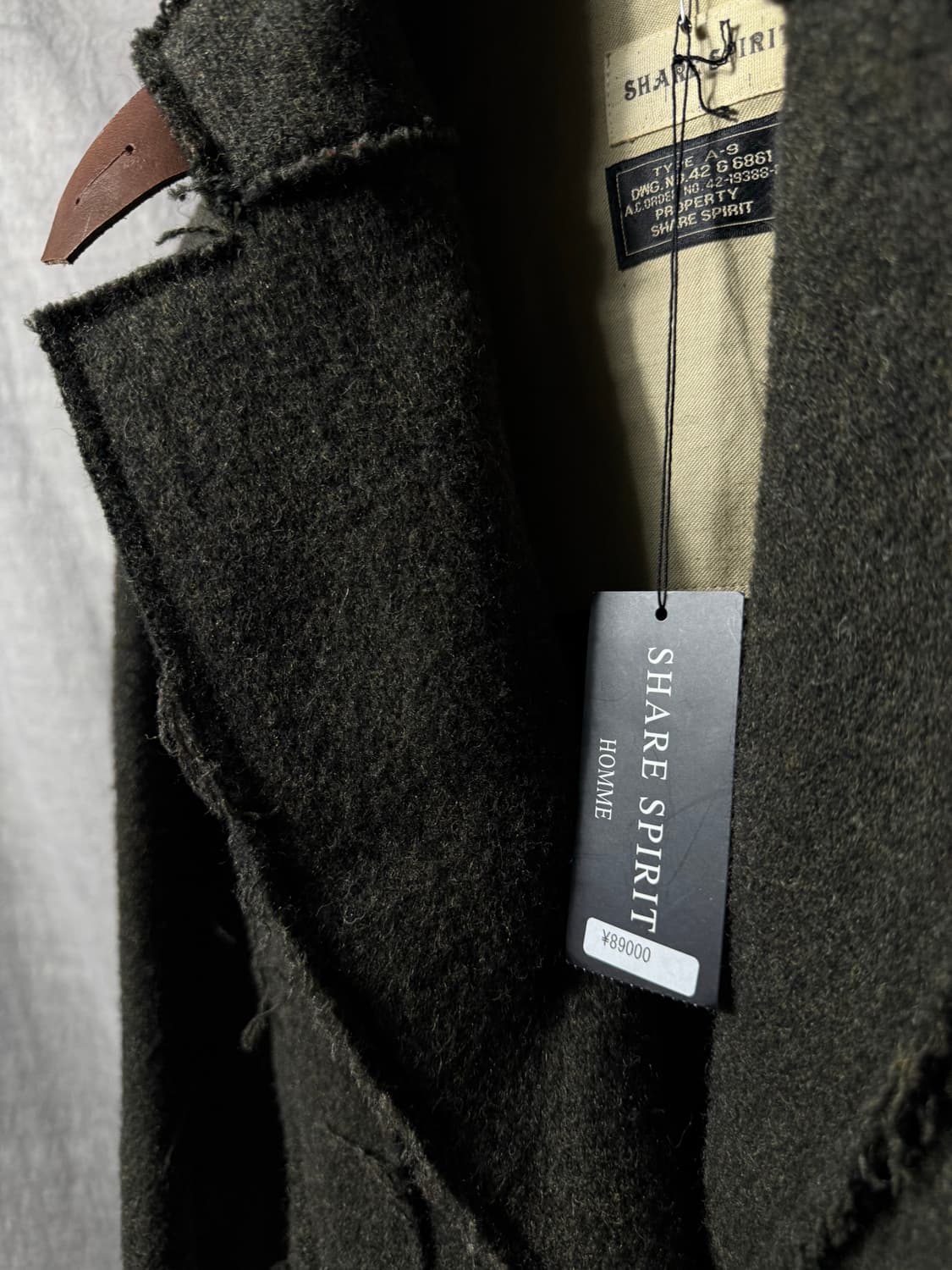 SHARE SPIRIT Wool Tailored Jacket 상품이미지7