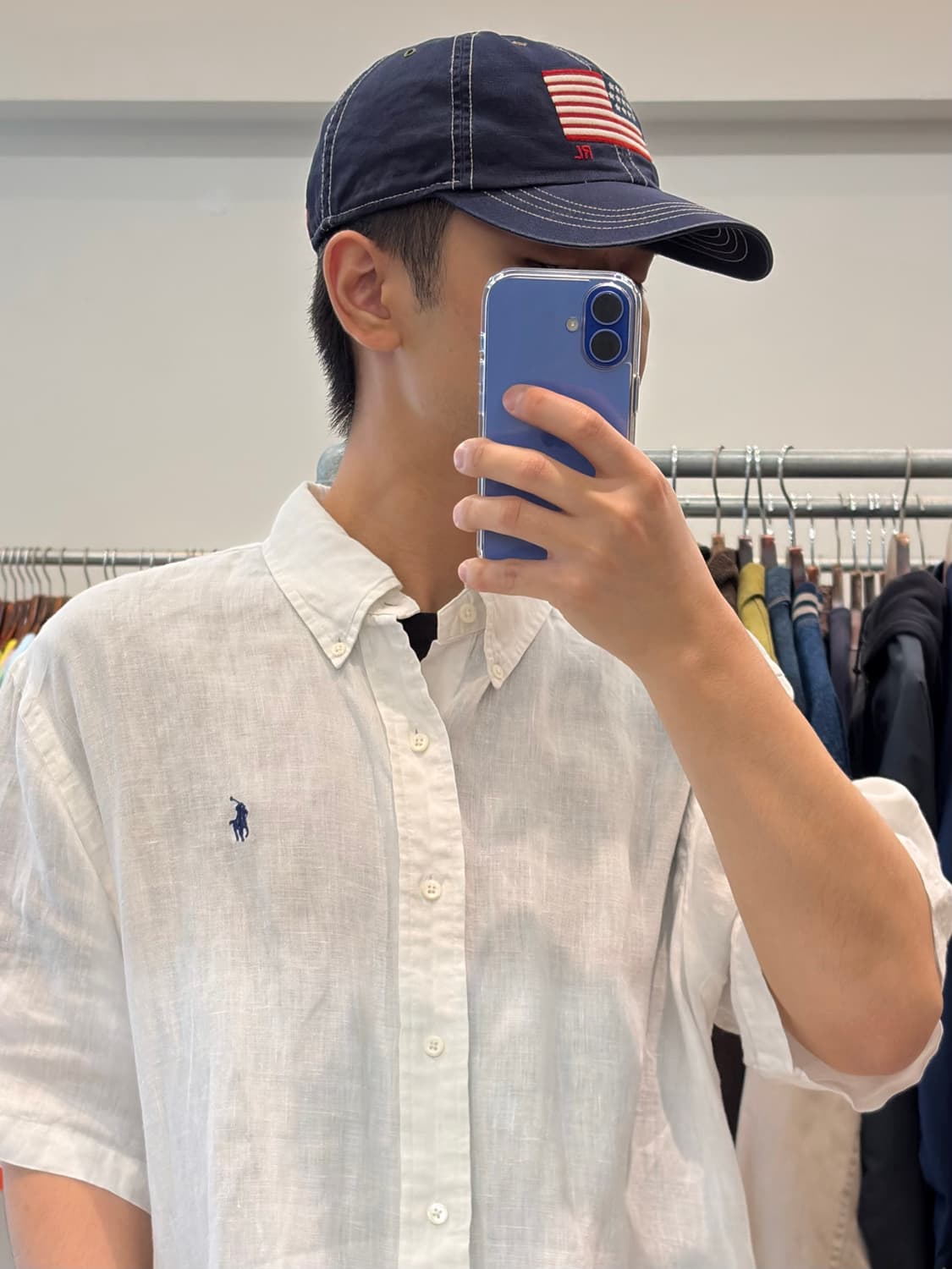폴로 랄프로렌 성조기 자수 볼캡 상품이미지8