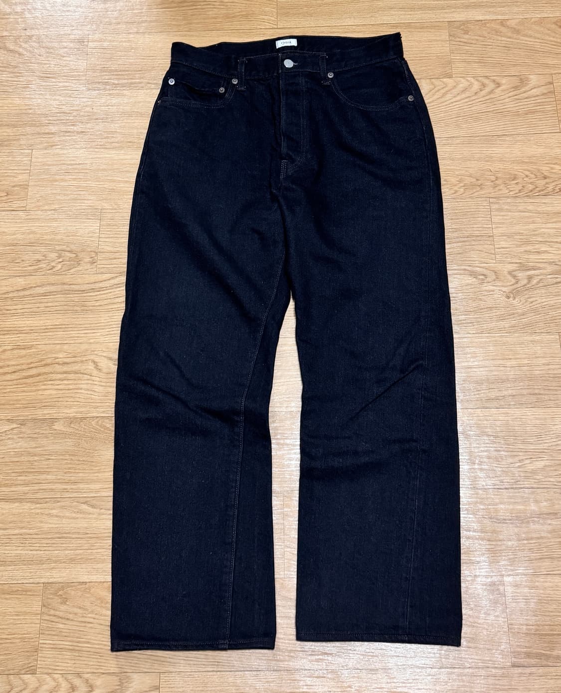 시오타 뉴스트레이트 5P 데님 블랙 상품이미지1