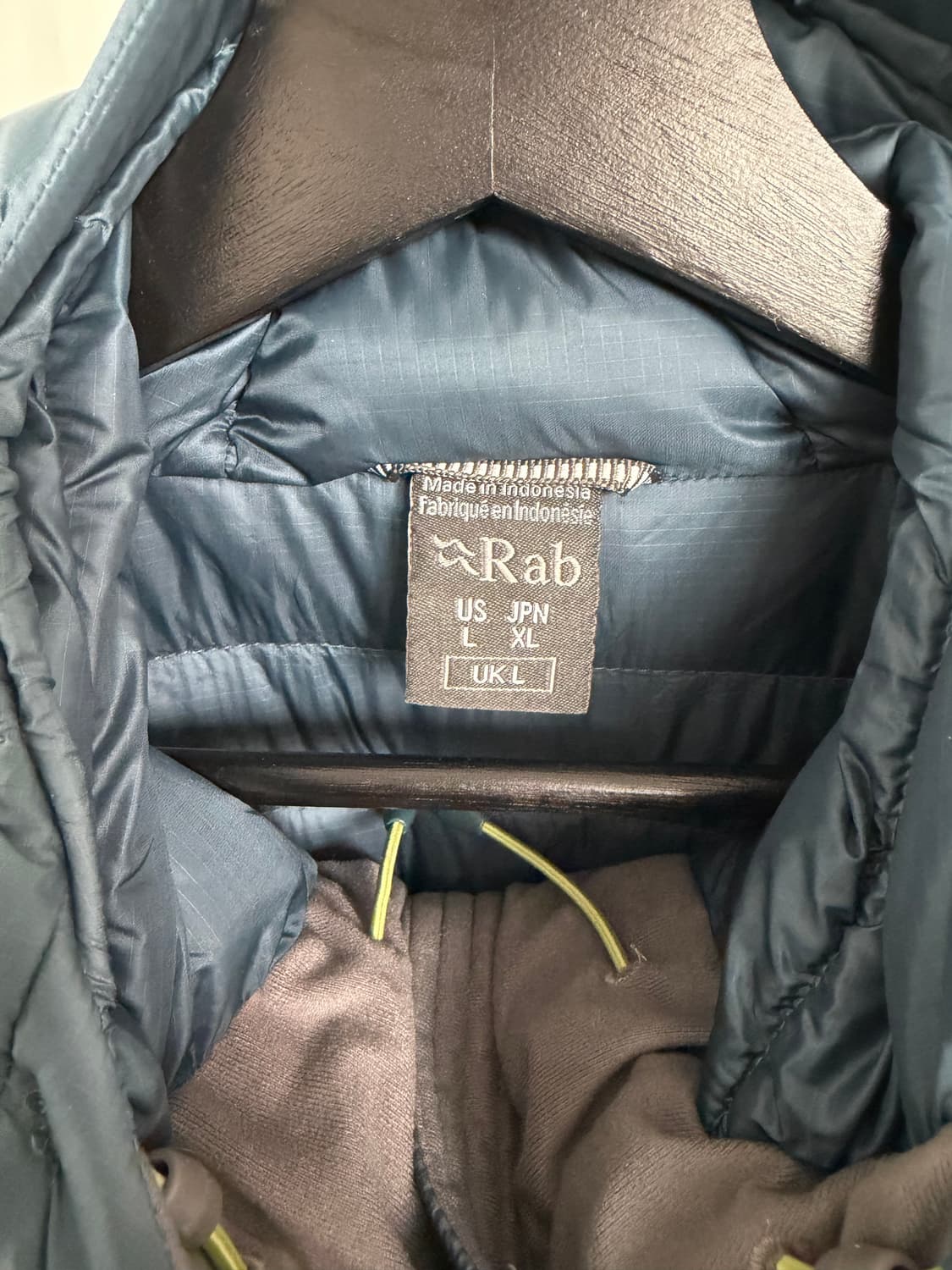 (L) Rab 마이크로라이트 자켓 상품이미지3