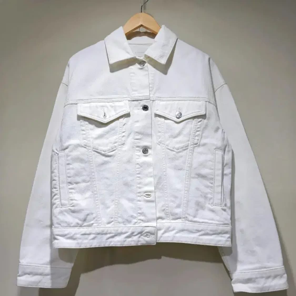 메종키츠네 화이트 데님 자켓~55 상품이미지2