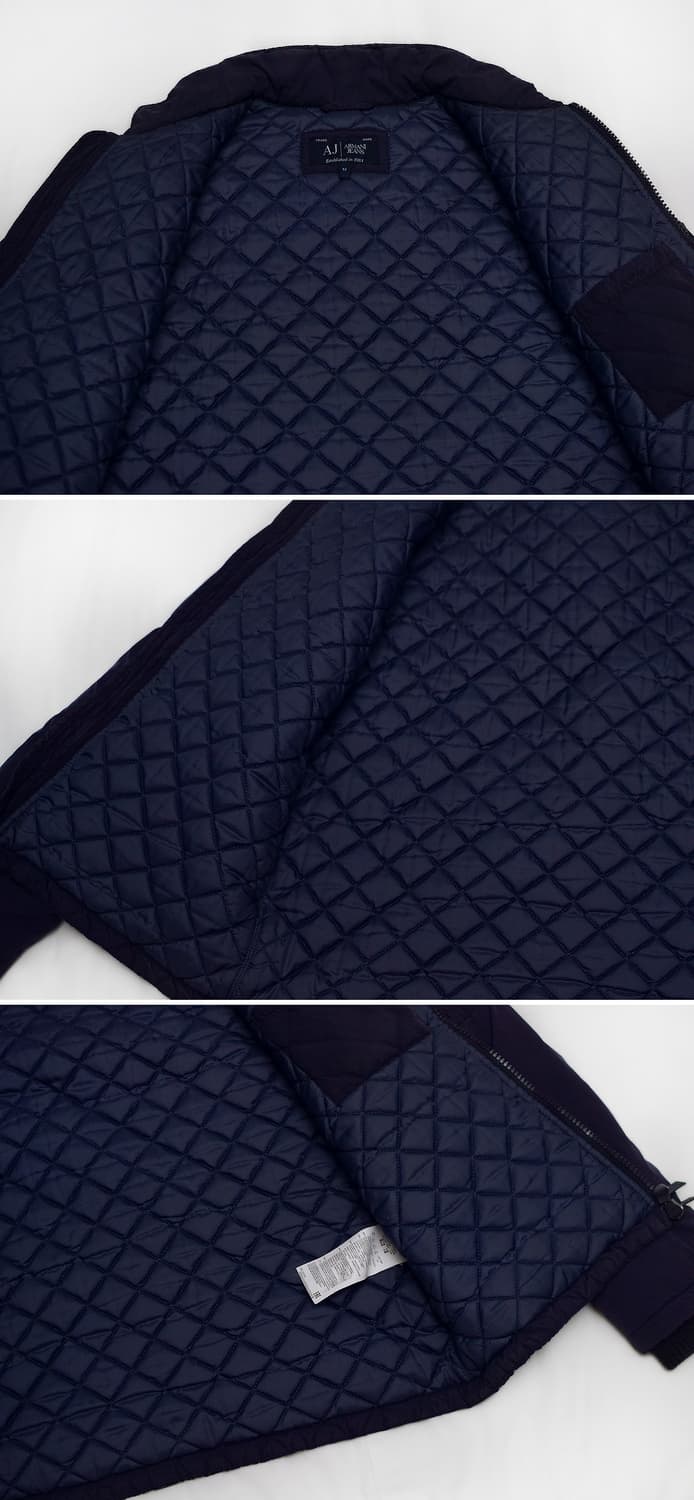 아르마니 (AJ) 더블페이스 집업 패디드 봄버 자켓 (52 / 100) 상품이미지6