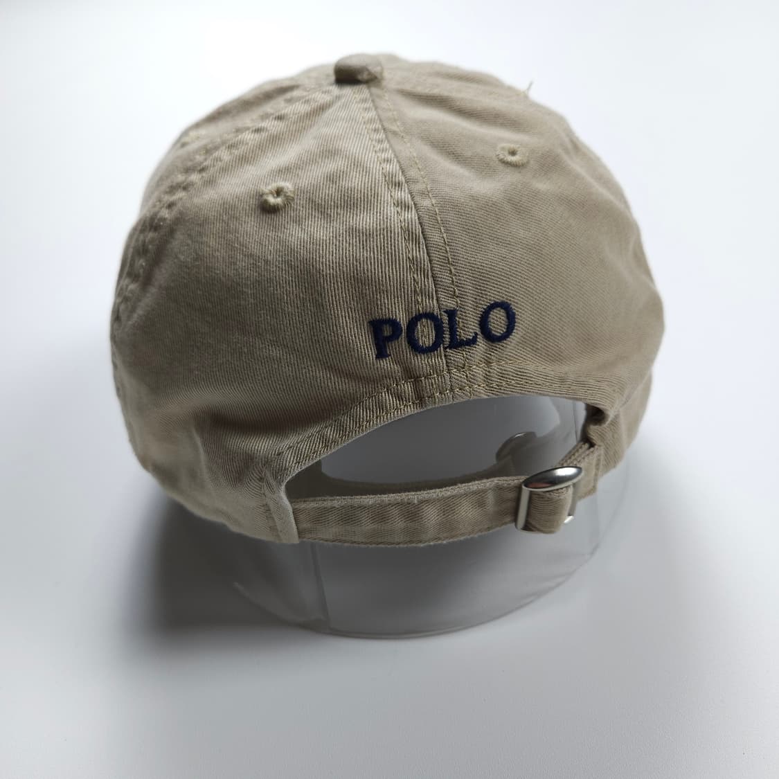 폴로 랄프로렌 신형 베이지 미니멀 볼캡 (OS)  상품이미지3