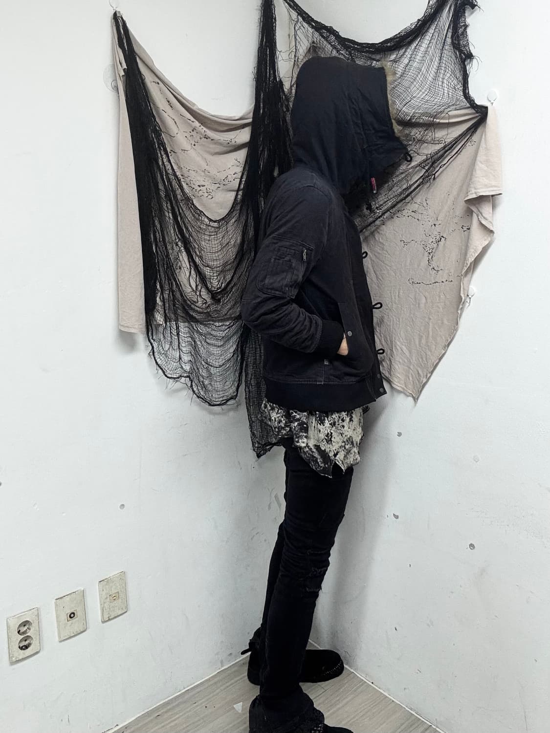 N2B Hoodie Fur&Zip Detail Jacket 상품이미지3