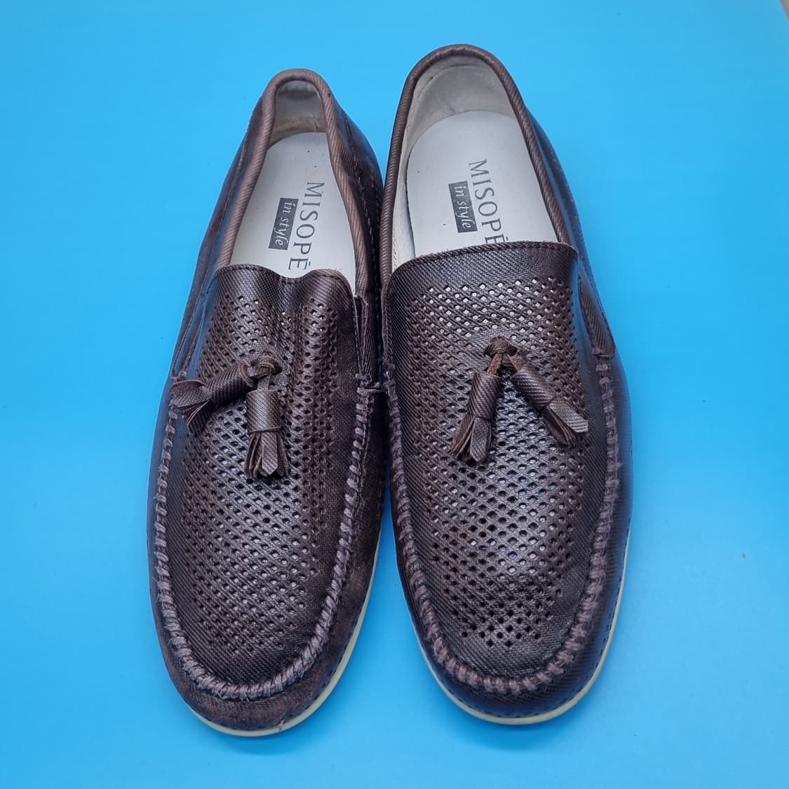 미소페 펀칭 남성테슬로퍼 실사이즈275 상품이미지2