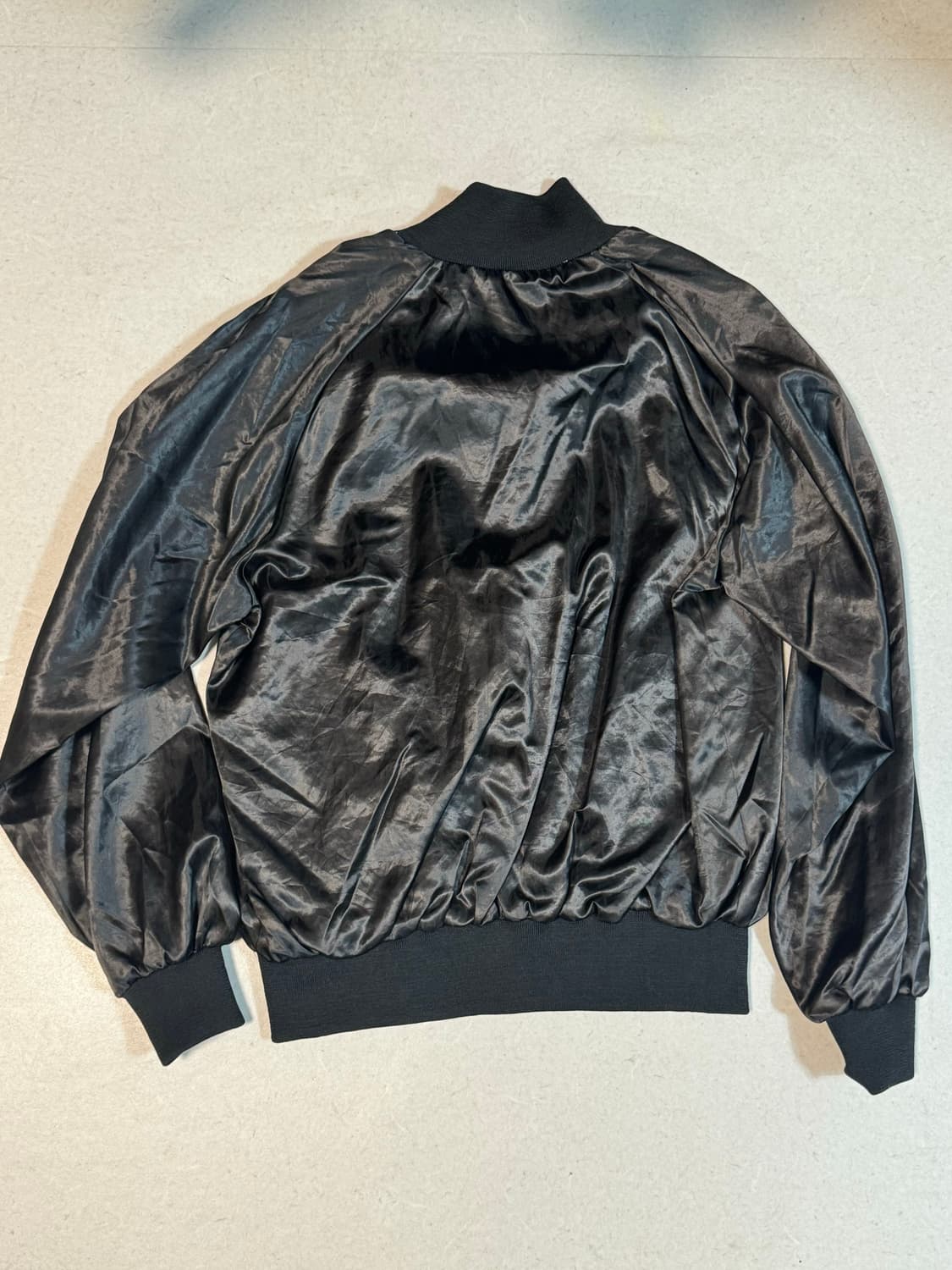 90s lee 리 웨스턴 made in usa 사틴 봄버 블루종 자켓 상품이미지2