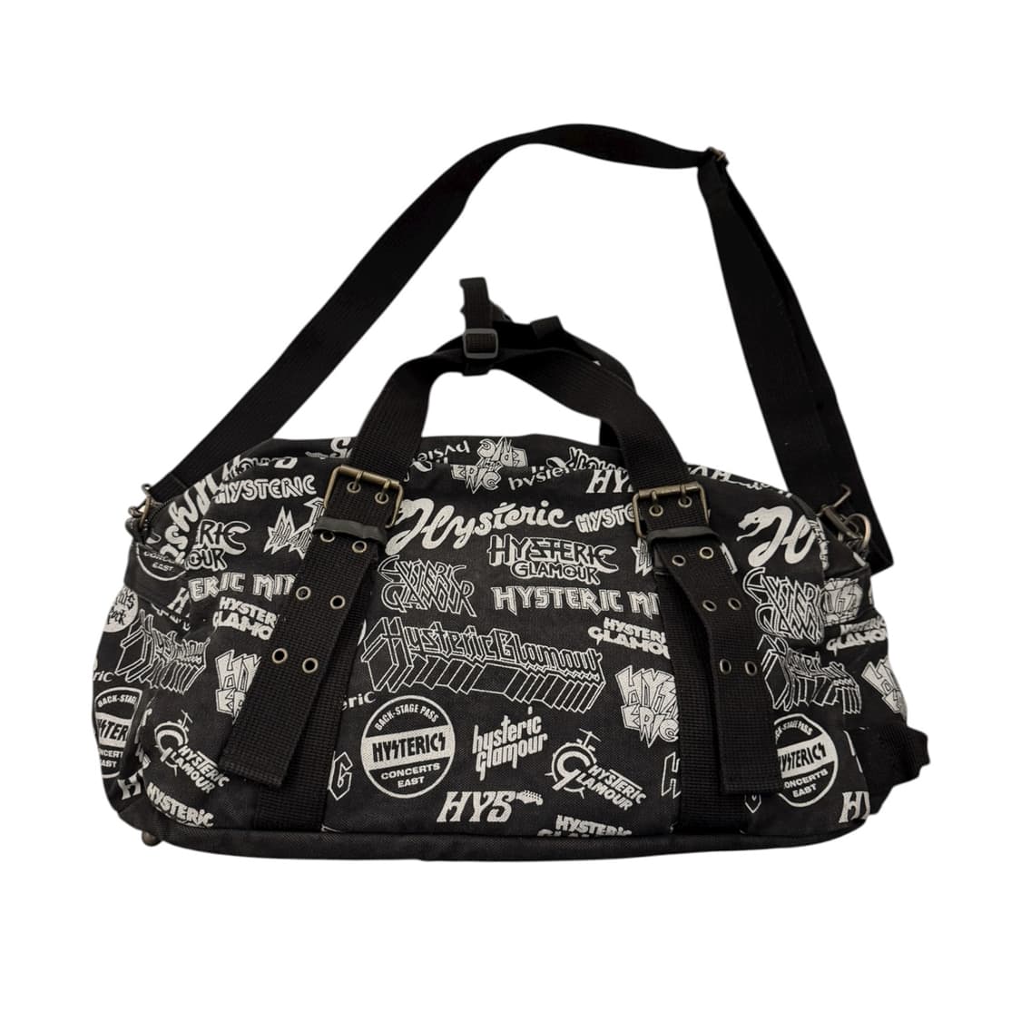 히스테릭글래머 밀리터리 2웨이 숄더백 블랙 상품이미지3