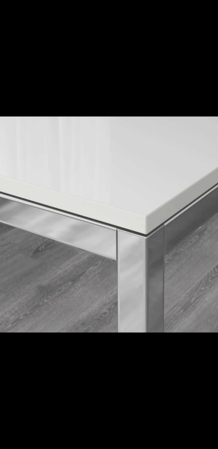 (튼튼한 메탈재질) 이케아 IKEA 토르스뷔 크롬도금 테이블 상품이미지9