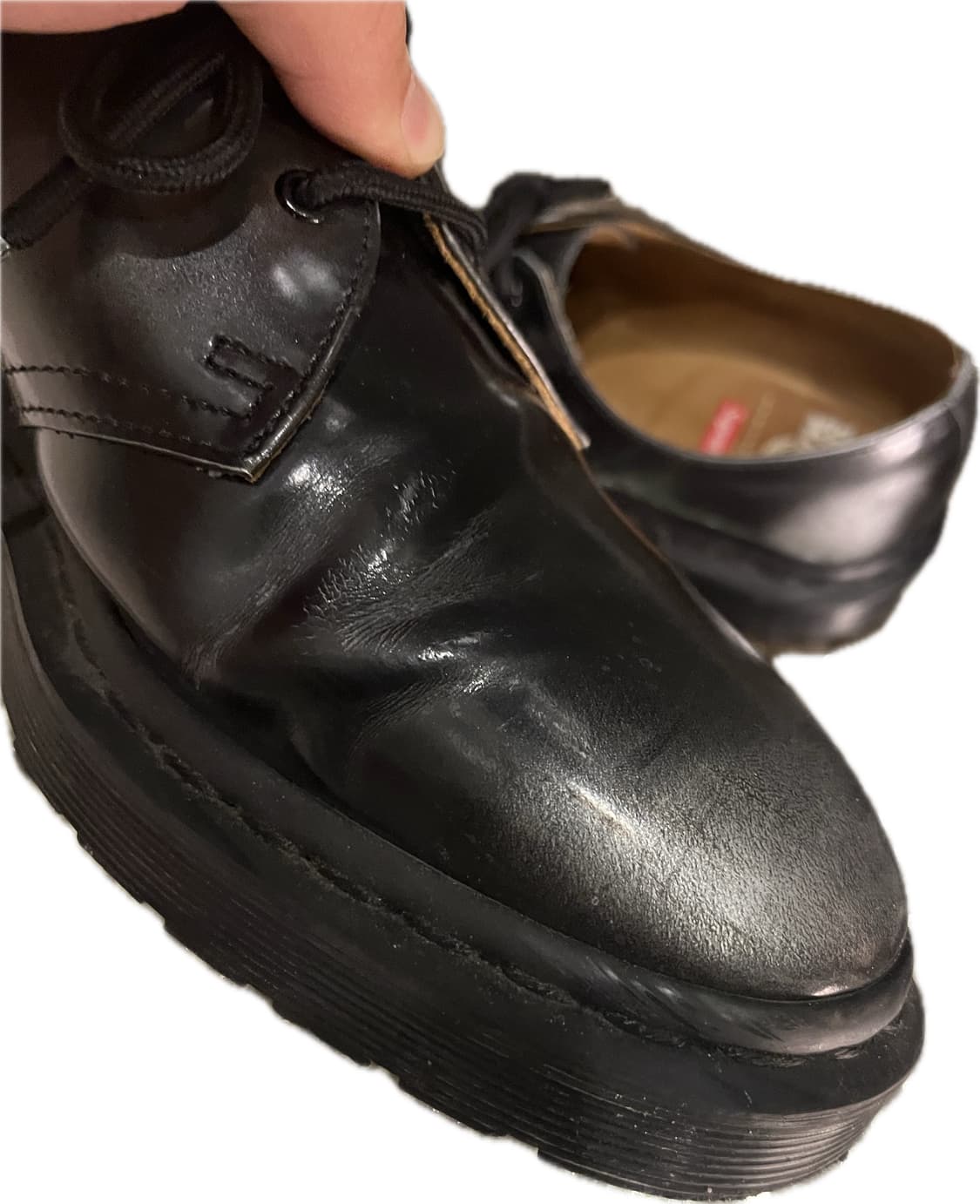 (Uk8 270) 슈프림 닥터마틴 1461 실버 아카디아 상품이미지2