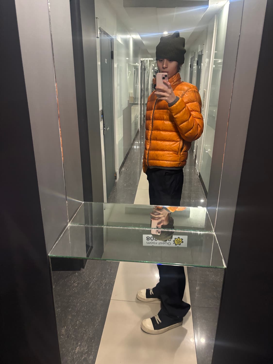 돌체앤가바나 recco 디디쉘 패딩 오렌지 상품이미지1