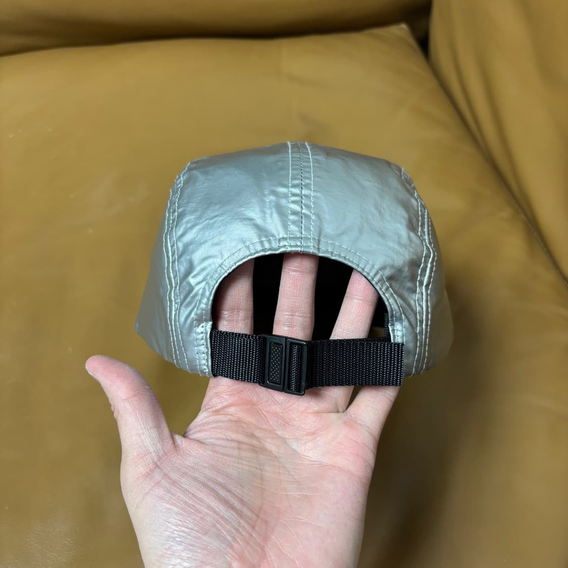 슈프림 캠프캡 모자 박스로고 실버 상품이미지7