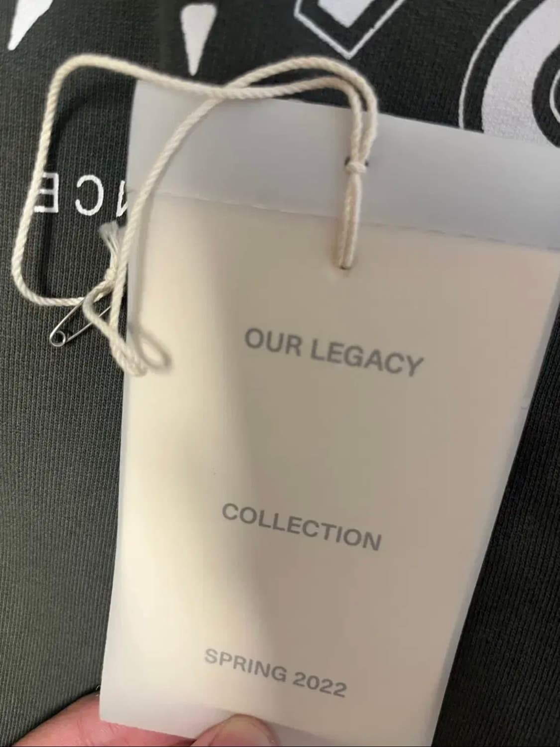 아워레가시 DEJAVU 스웻셔츠 카키 상품이미지3