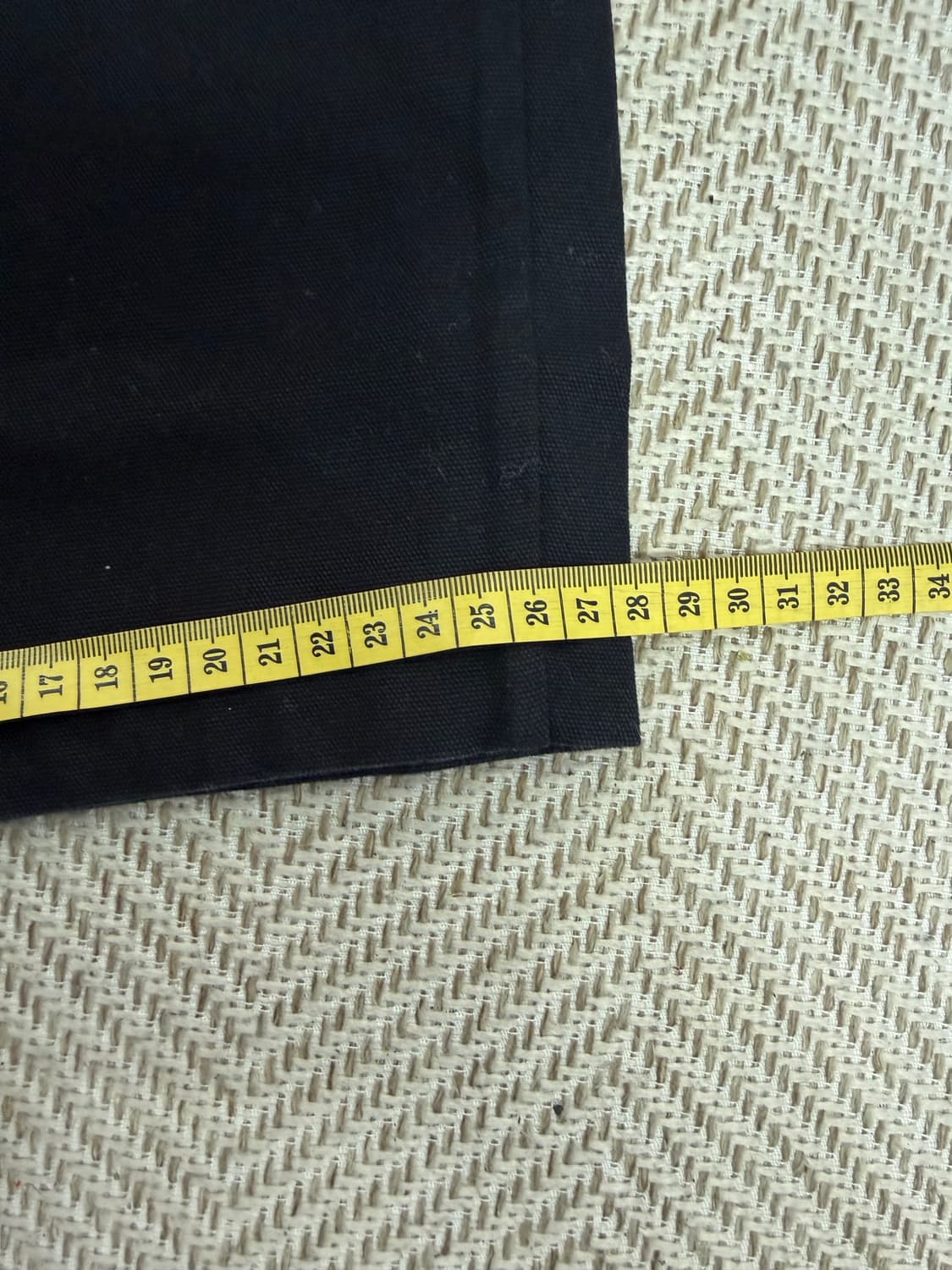 정품) COS 코스 남성 블랙 와이드 팬츠 48(32) 상품이미지9