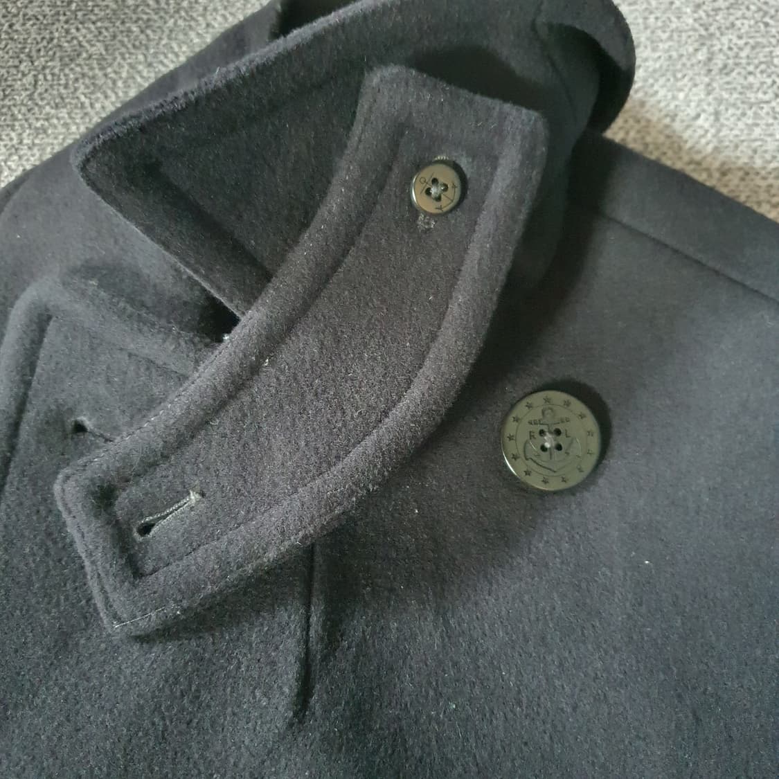 폴로 랄프로렌 울 블렌드 피코트 상품이미지9