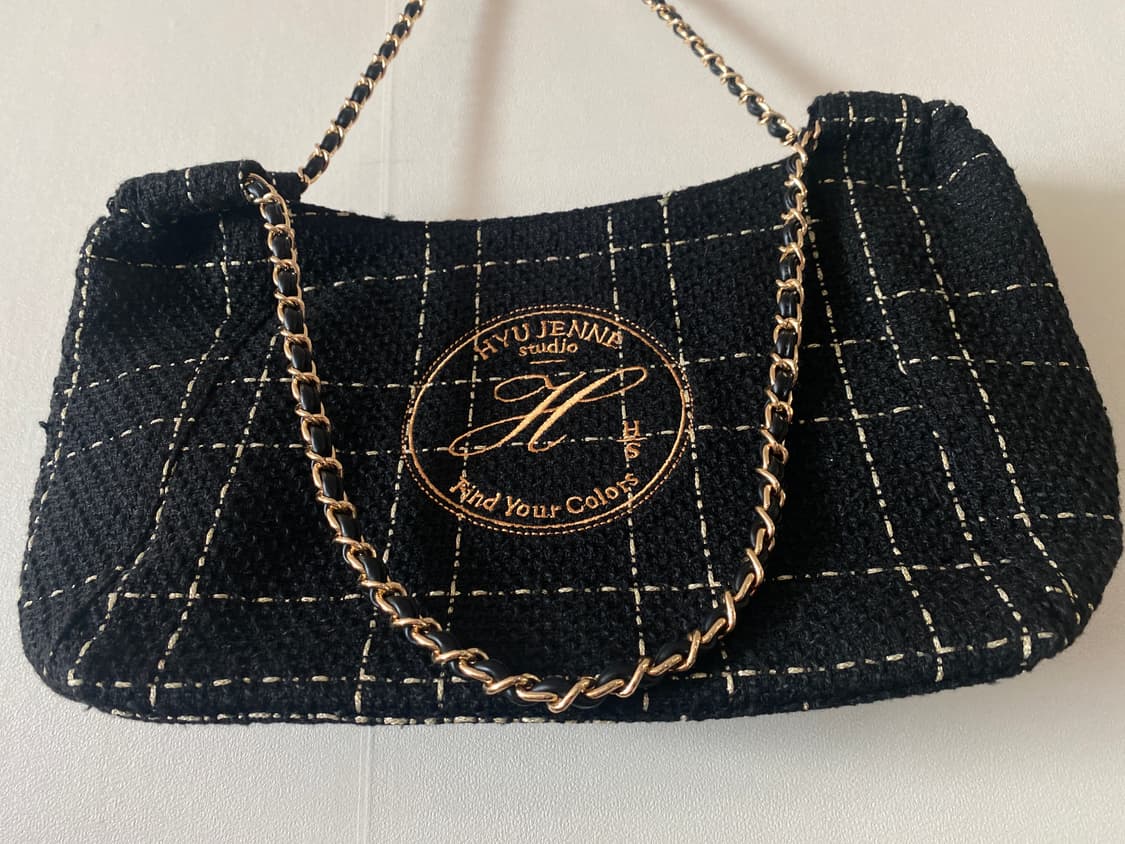 휴젠느 리파백 트위드 체인백 상품이미지2