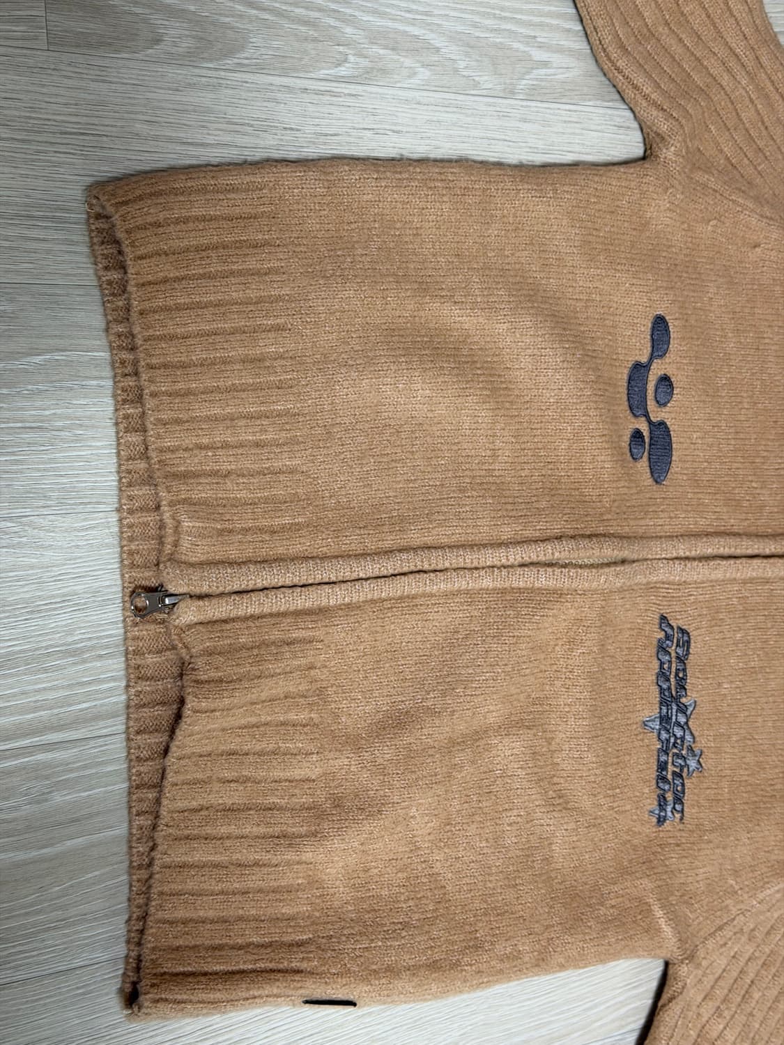 스컬프터 Atom Zip-up Sweater Deep Beige 상품이미지5