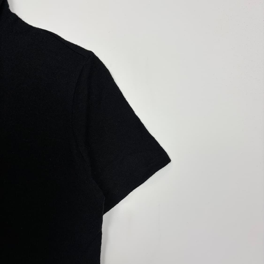 요지야마모토 패턴 터틀넥 니트 티셔츠 상품이미지4