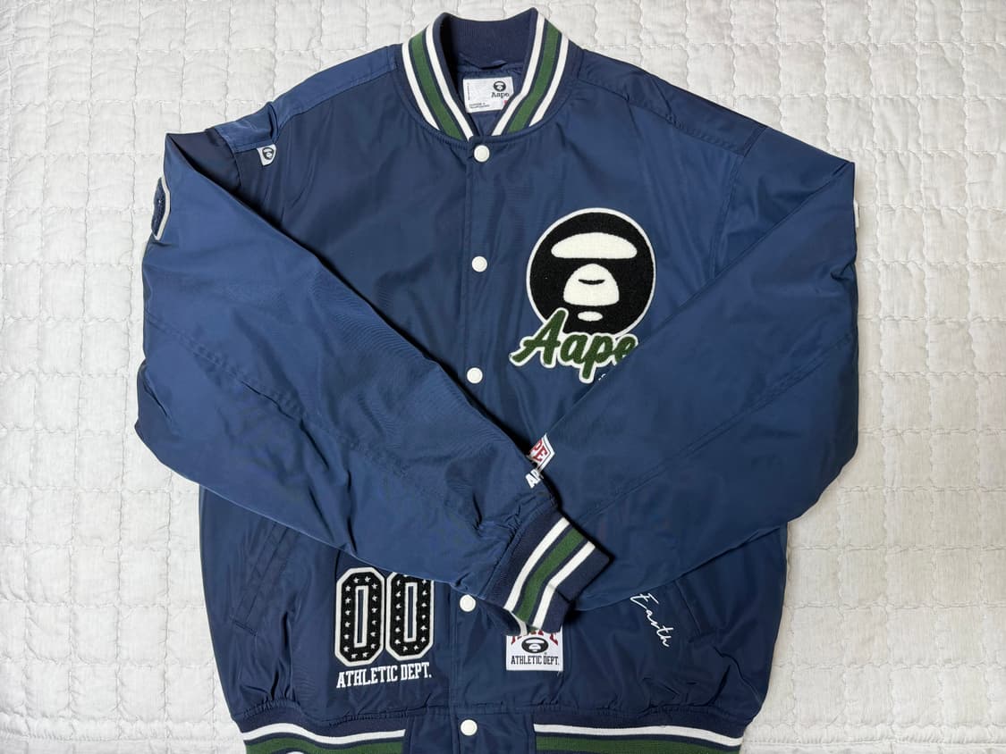 aape 바시티 자켓 상품이미지1