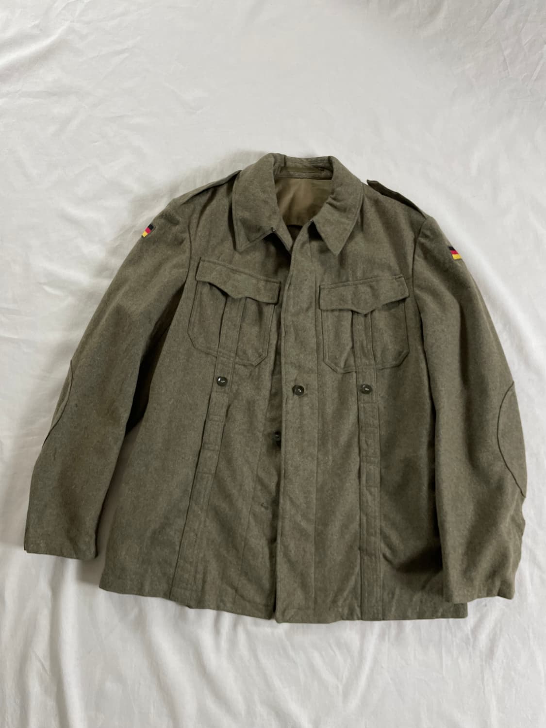 German military 독일군 울 자켓 코트 M 상품이미지1
