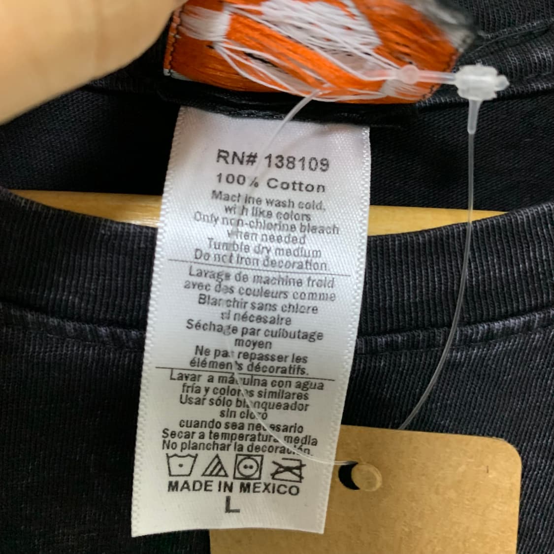 할리 데이비슨 빈티지 프린팅 슬리브리스 펑크 나시 L 남녀공용 상품이미지6