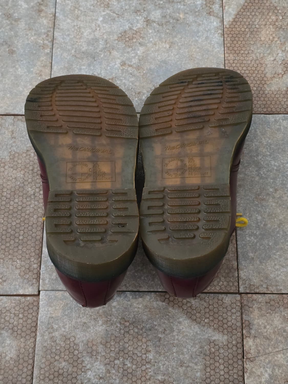 (230)닥터마틴 1461 pw 3홀 체리레드 구두 상품이미지10