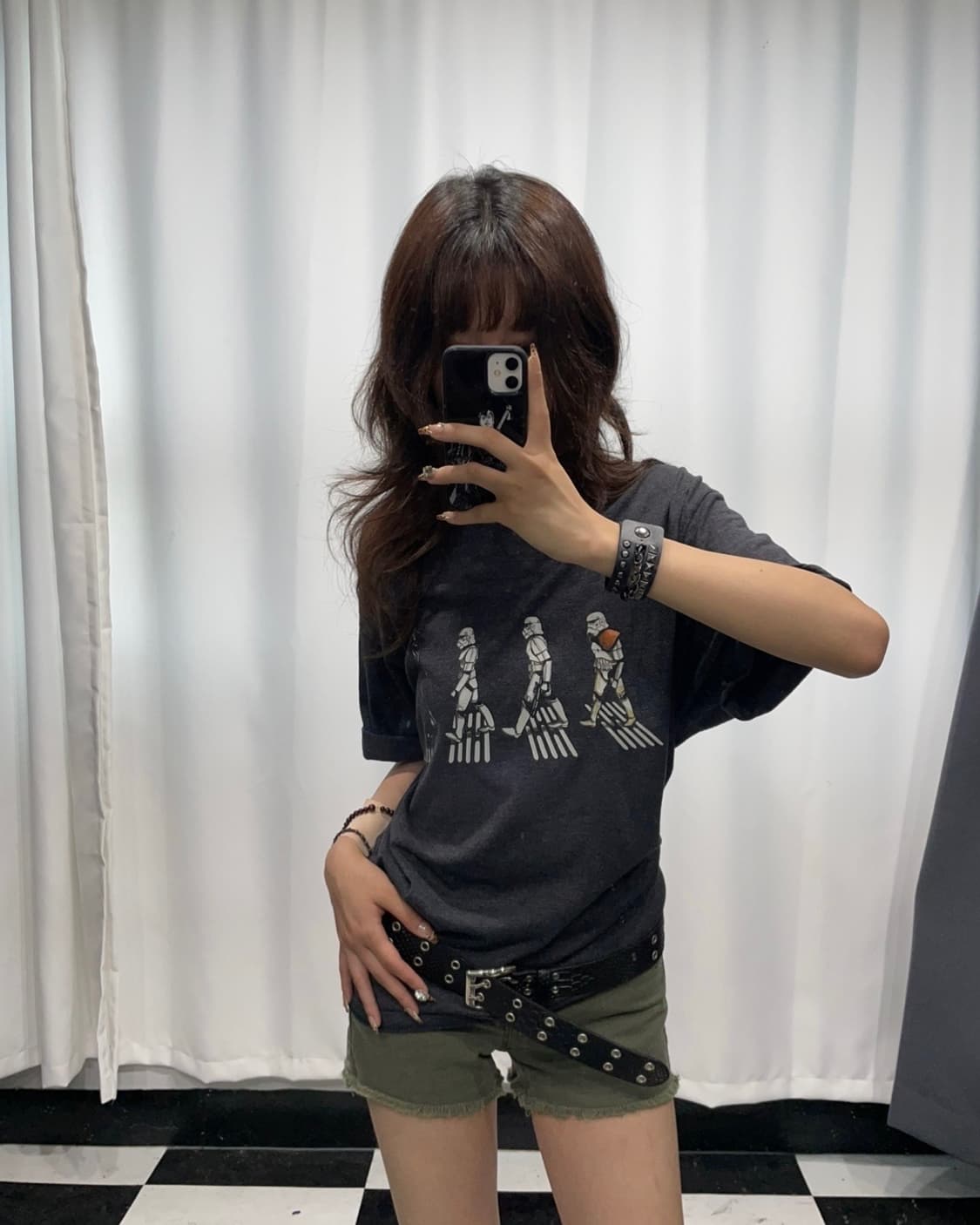 🎸그레이 스타워즈 프린팅 티셔츠🎸 상품이미지4