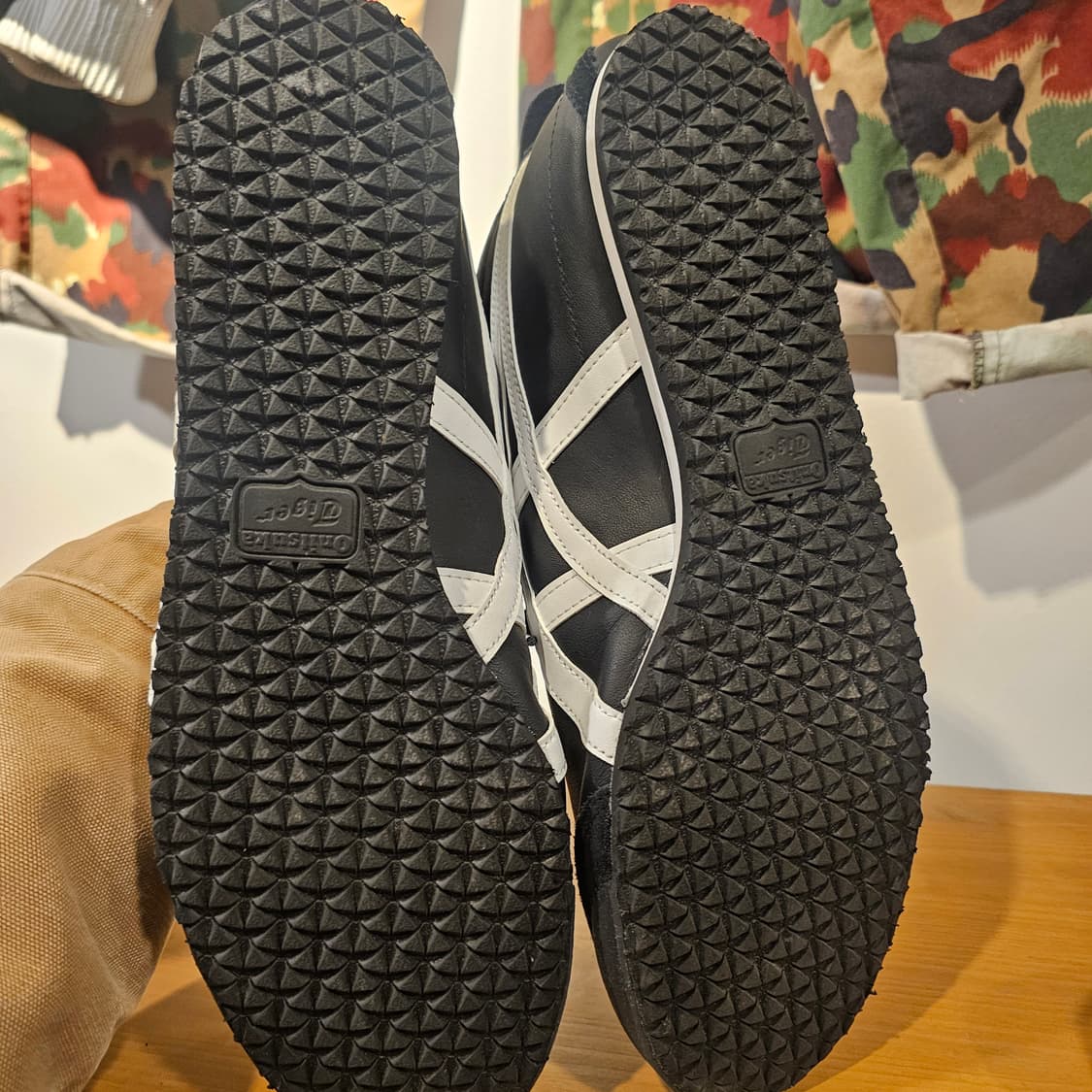 285 오니츠카 타이거 멕시코  검흰 상품이미지3