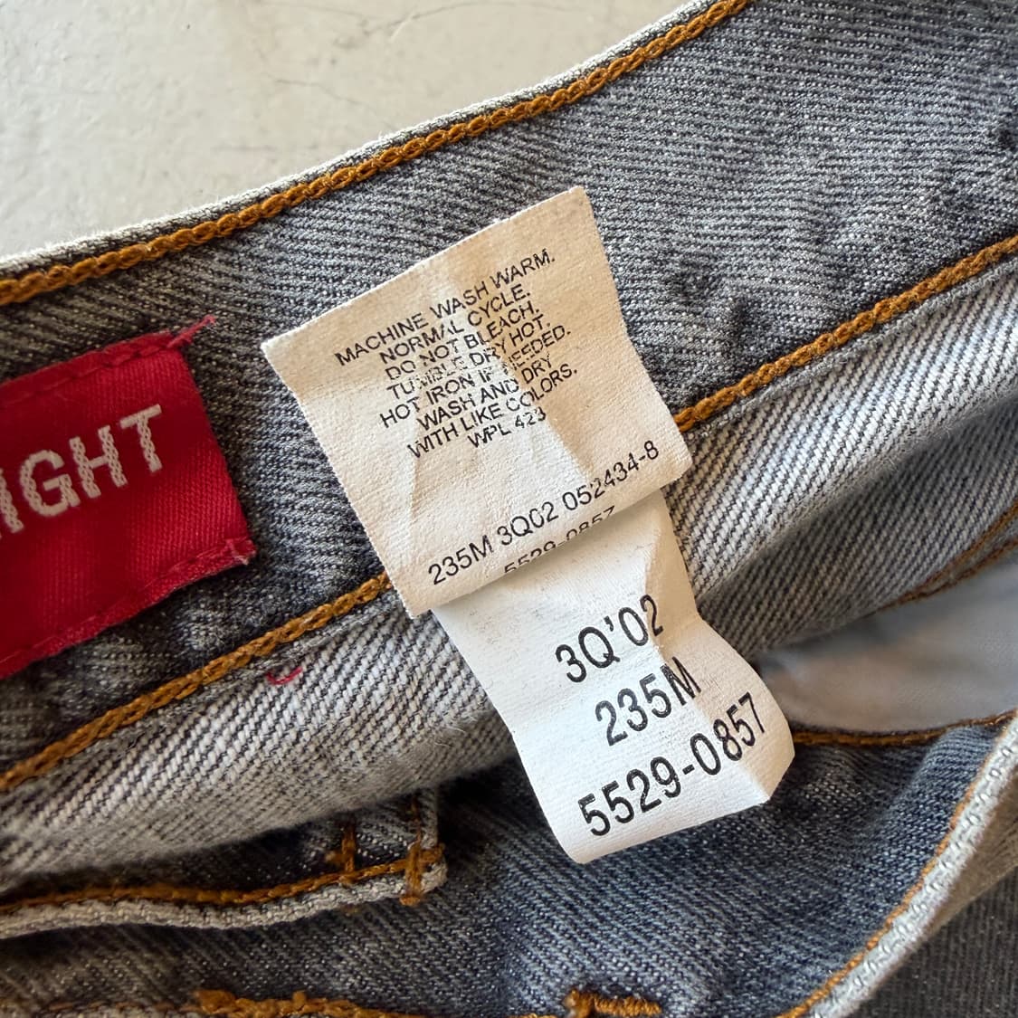 02s 리바이스 529 데님 팬츠 상품이미지8