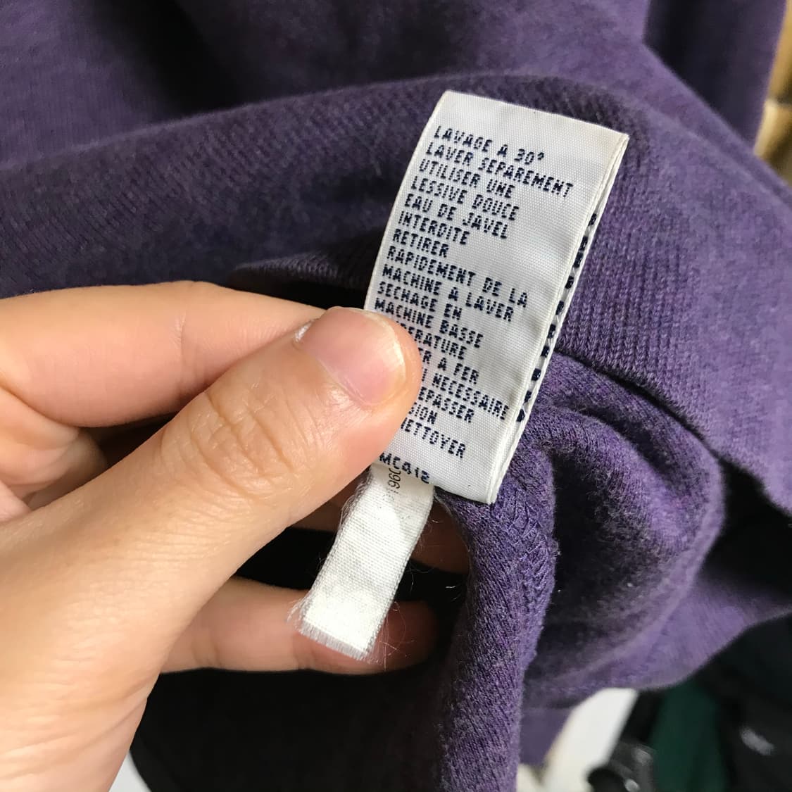 폴로 랄프로렌 면 코튼 반집업 상품이미지5