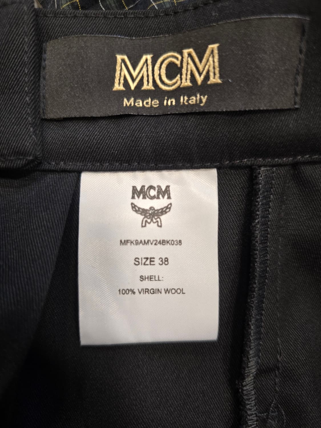 MCM 랩 레이어드용 플리츠 스커트 S 상품이미지8
