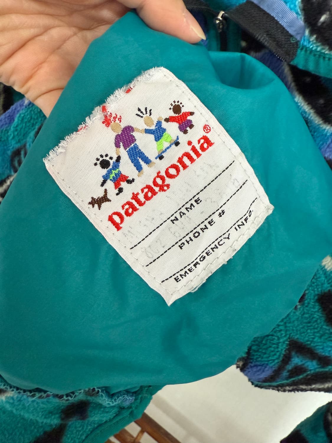 파타고니아 키즈 후리스 반집업 상품이미지3