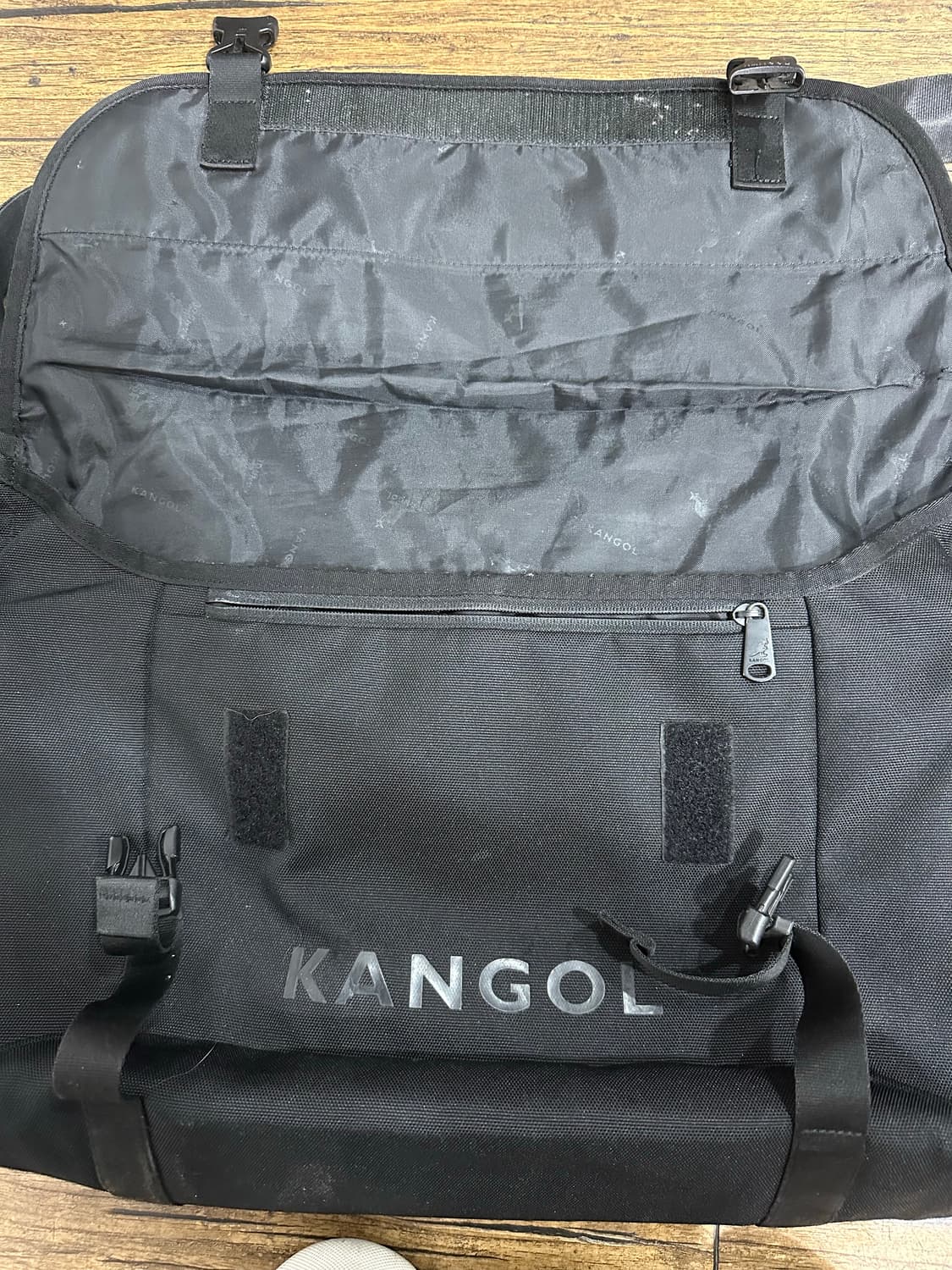 캉골 메신저 크로스백 블랙 OS 상품이미지3